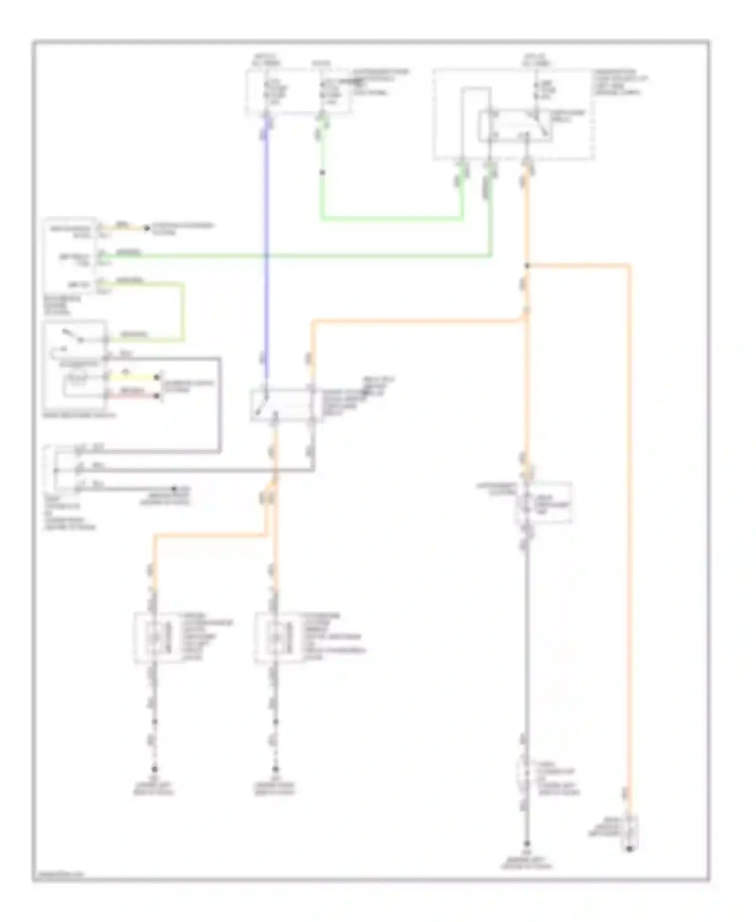 Wiring diagram eng running in sig for Kia Sorento I facelift (2006-2011) (1 of 1)