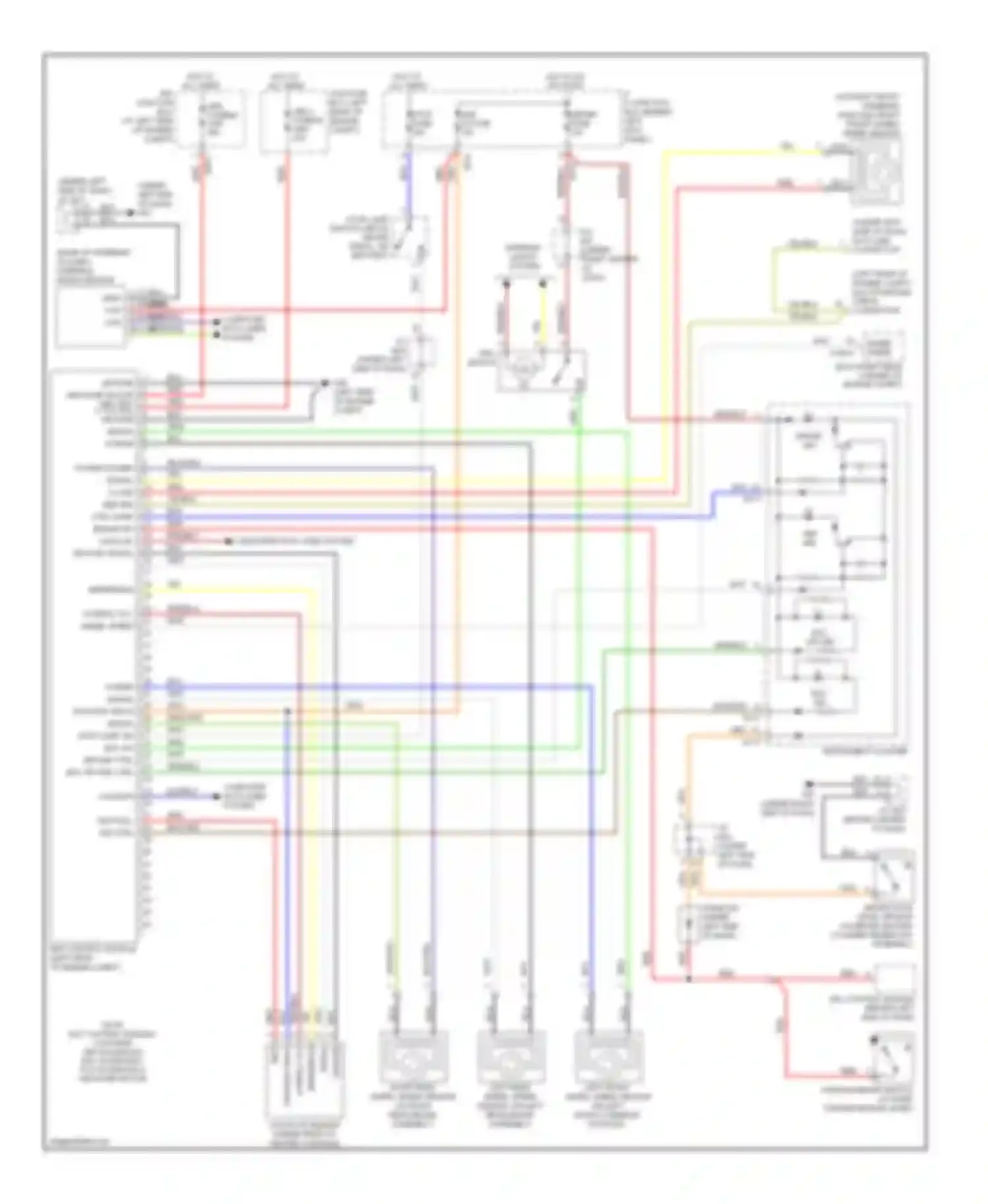 Wiring diagram org/ for Kia Sorento I facelift (2006-2011) (1 of 46)