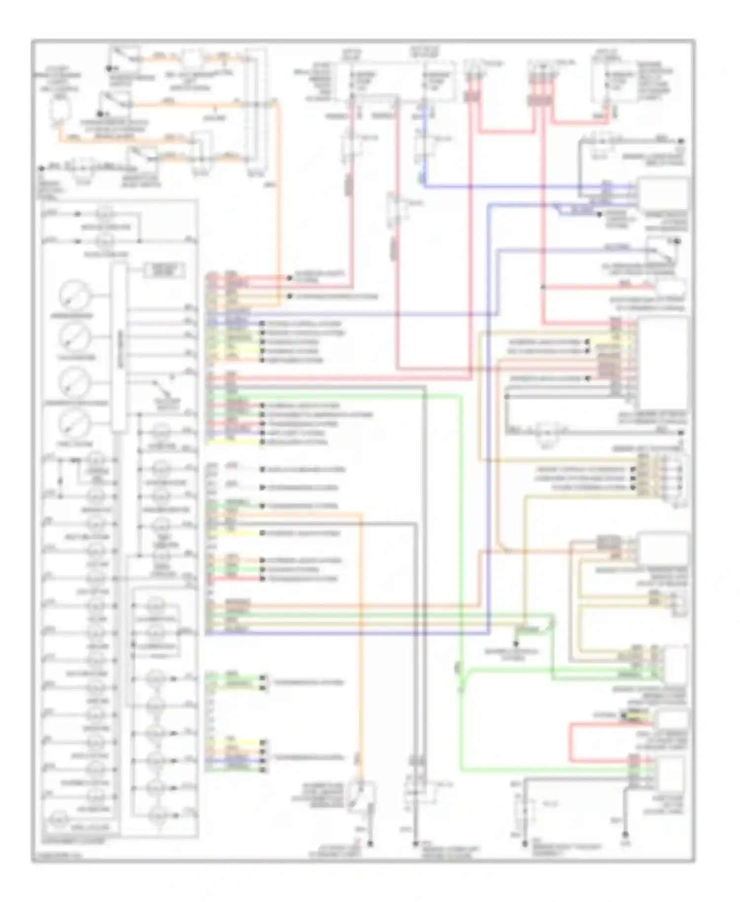 Wiring diagram 3 1 engine controls system for Kia Sorento I (2002-2006)