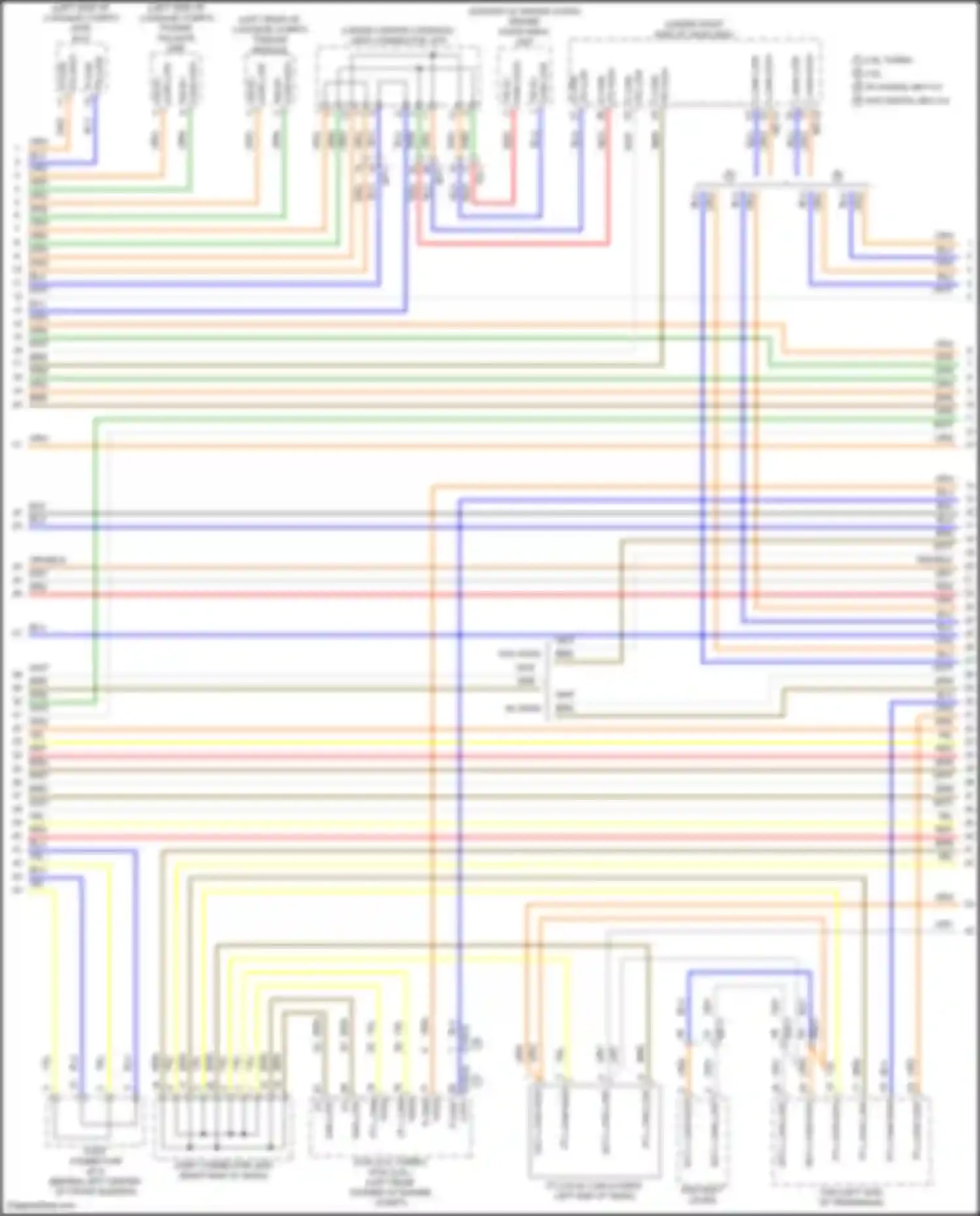 Sorento Kia IV facelift (2023-2024): Computer data lines circuit, except hybrid (3 of 7)