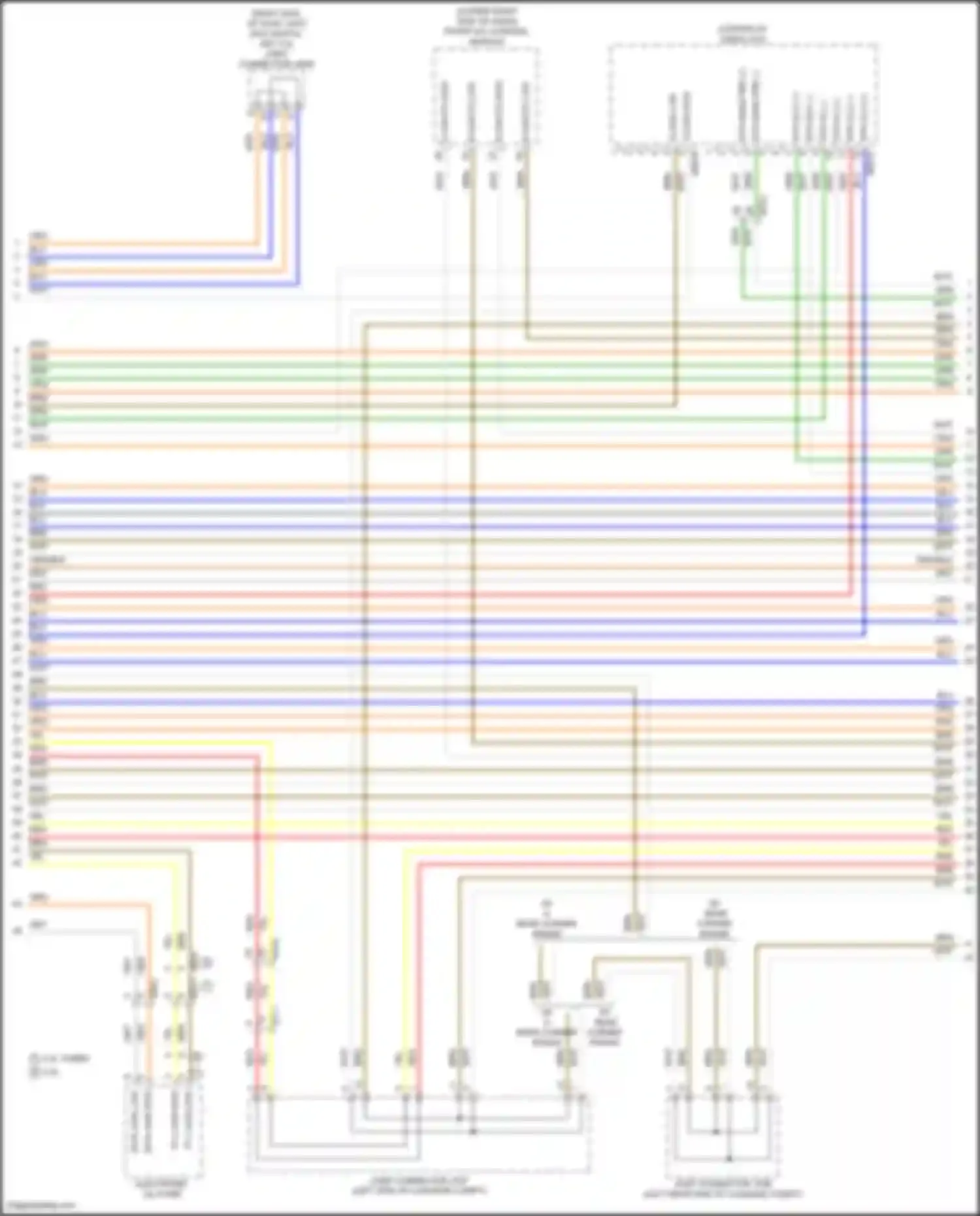 Sorento Kia IV facelift (2023-2024): Computer data lines circuit, except hybrid (4 of 7)