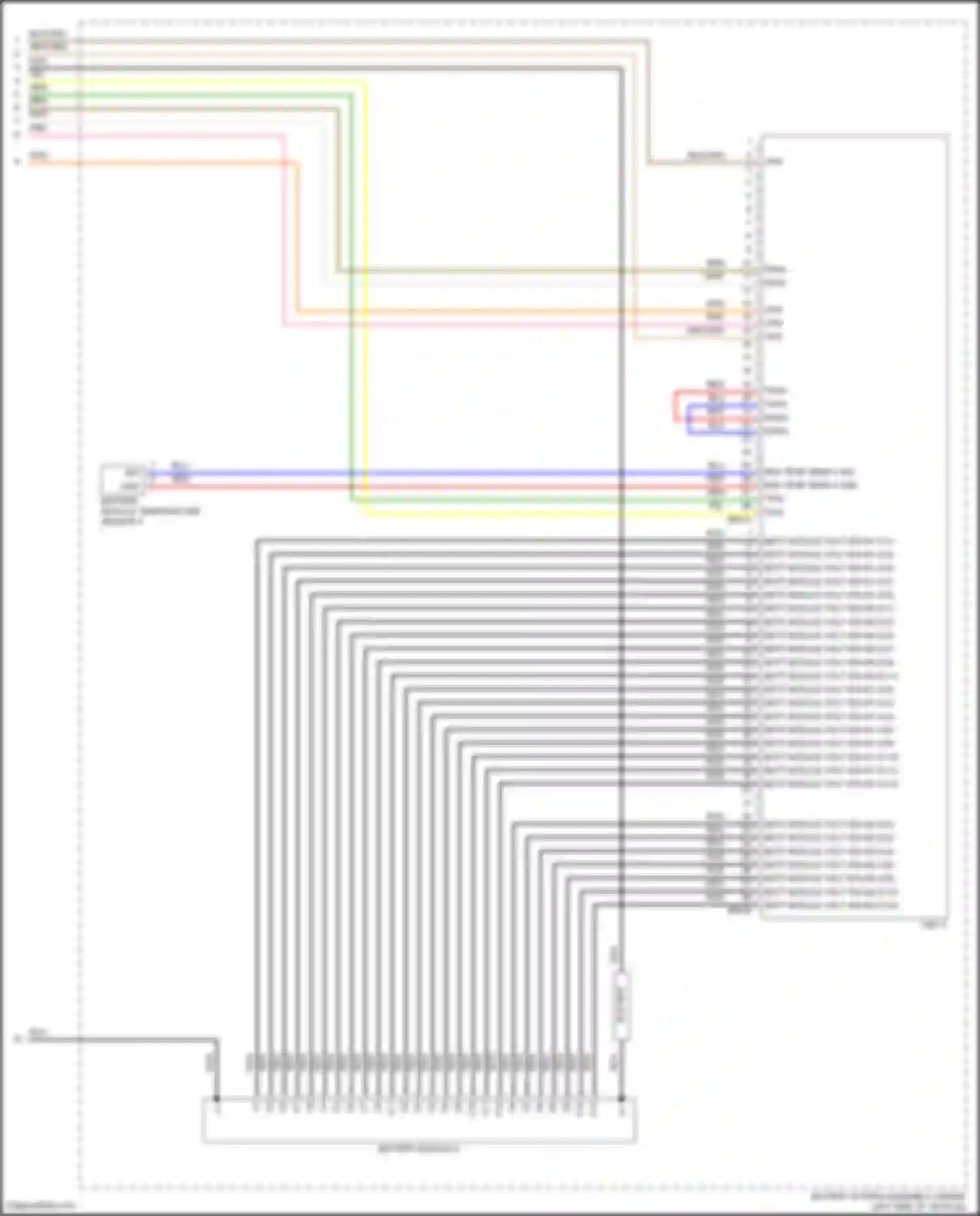 Sorento Kia IV facelift (2023-2024): Wiring diagram engine performance 1.6l turbo plug-in hybrid, hybrid control circuit (12 of 12)