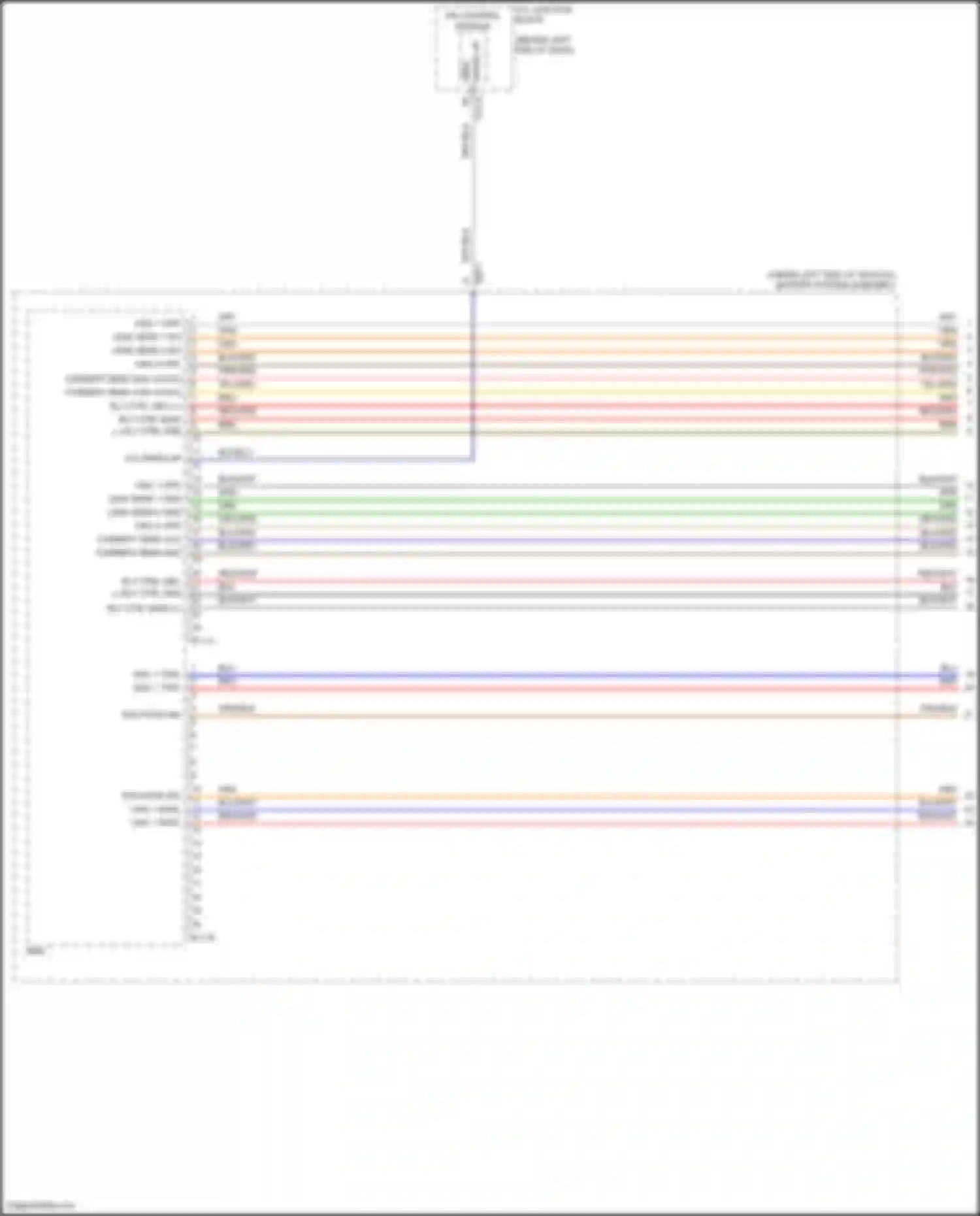 Sorento Kia IV facelift (2023-2024): Wiring diagram engine performance 1.6l turbo plug-in hybrid, hybrid control circuit (6 of 12)