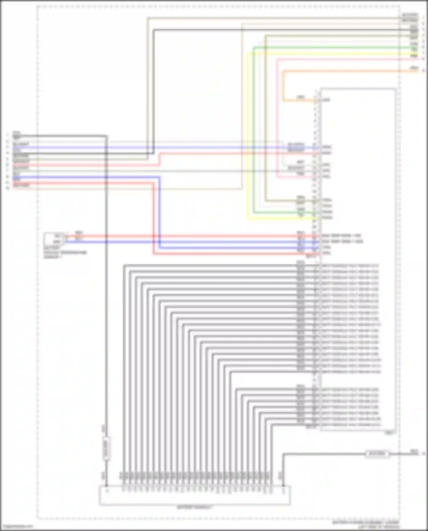 Sorento Kia IV facelift (2023-2024): Wiring diagram engine performance 1.6l turbo plug-in hybrid, hybrid control circuit (9 of 12)