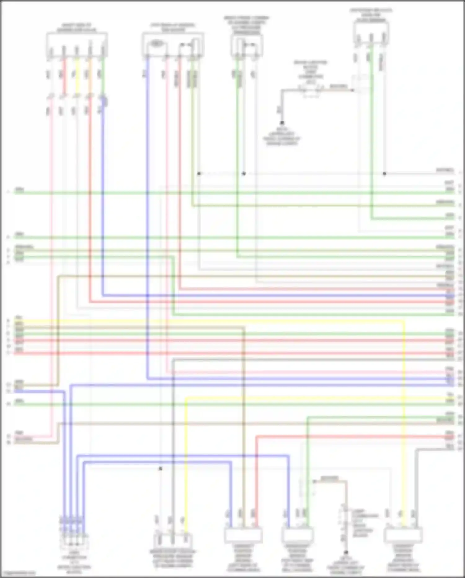 Sorento Kia IV facelift (2023-2024): Wiring diagram engine performance 2.5l, engine controls circuit (2 of 8)