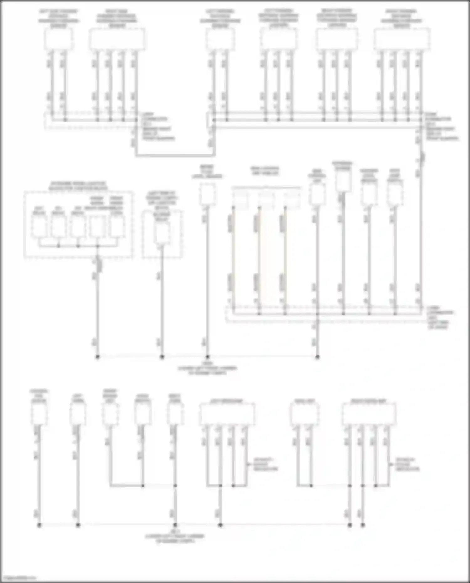 Sorento Kia IV facelift (2023-2024): Ground distribution circuit, hybrid (4 of 8)