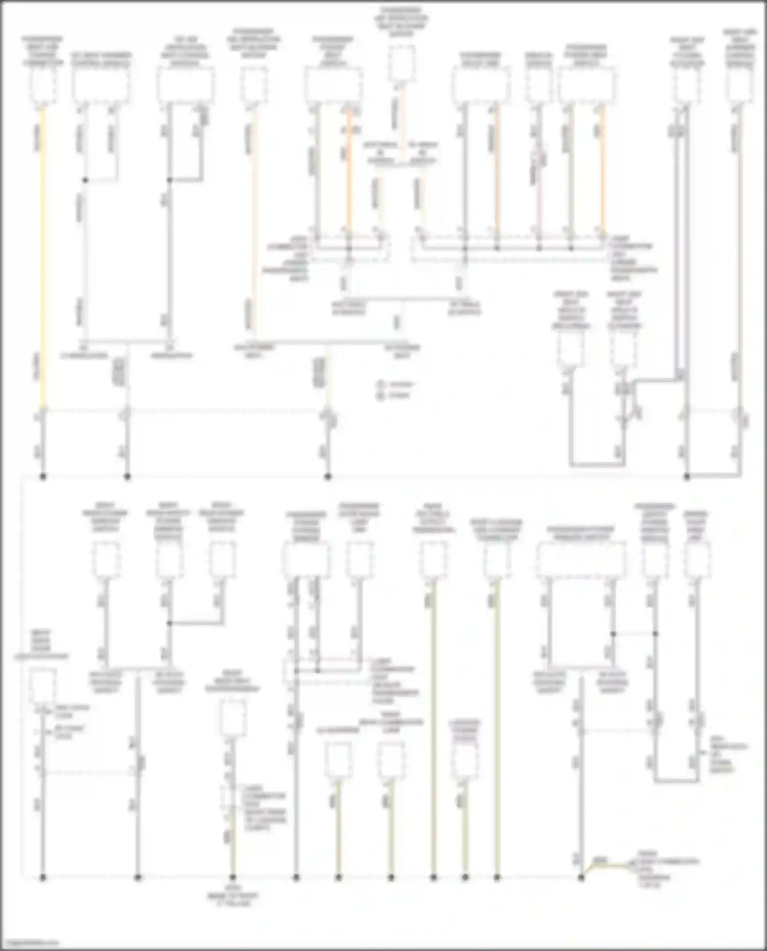 Sorento Kia IV facelift (2023-2024): Ground distribution circuit, hybrid (6 of 8)