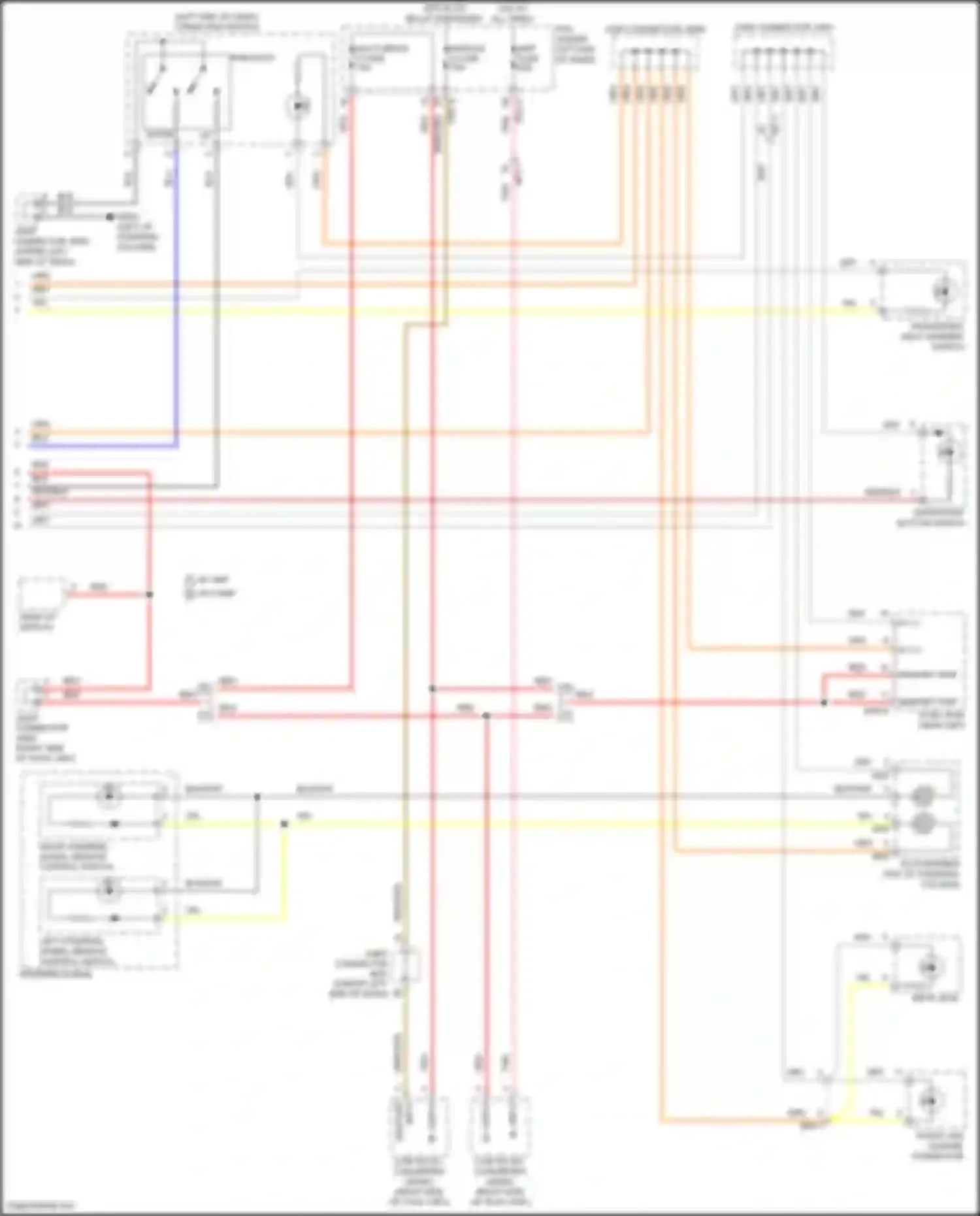 Sorento Kia IV facelift (2023-2024): Instrument illumination circuit, except hybrid (3 of 3)