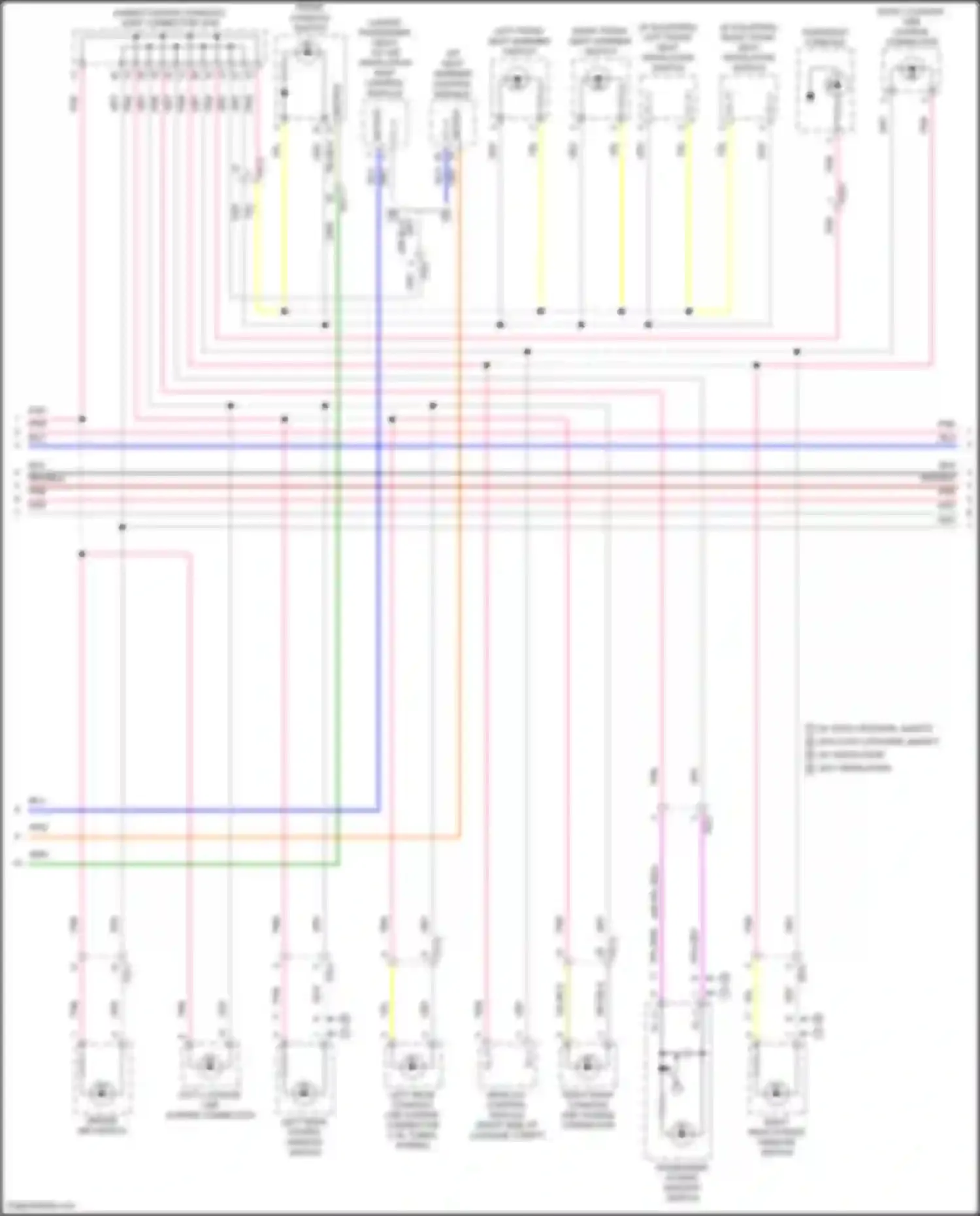 Sorento Kia IV facelift (2023-2024): Instrument illumination circuit, hybrid (2 of 3)