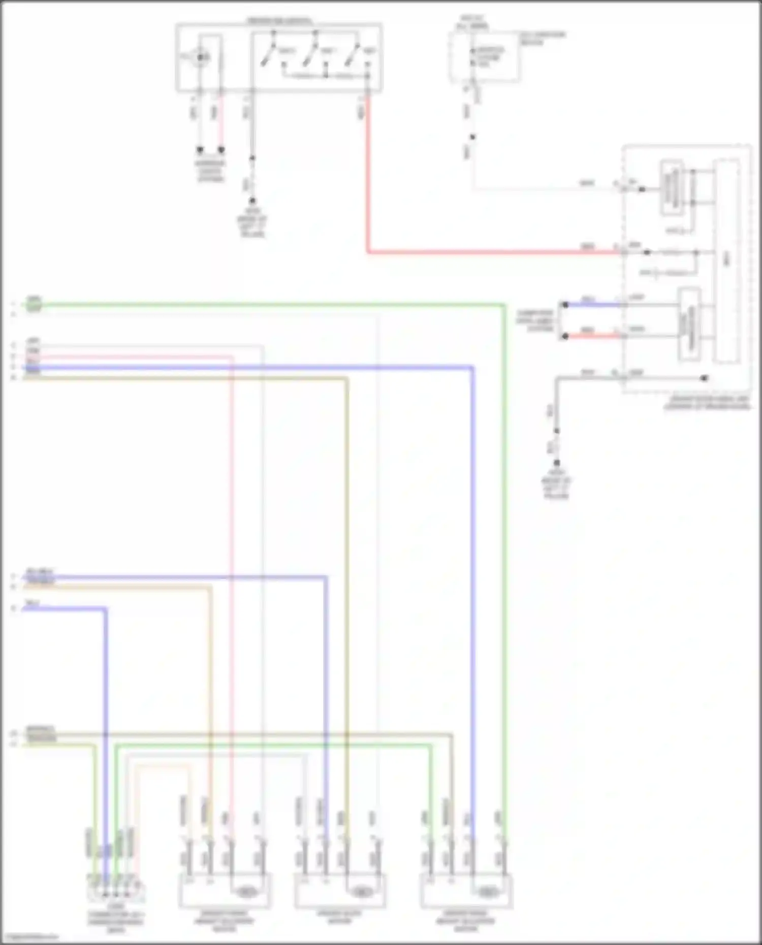 Sorento Kia IV facelift (2023-2024): Memory seat circuit, hybrid 10-way (2 of 2)