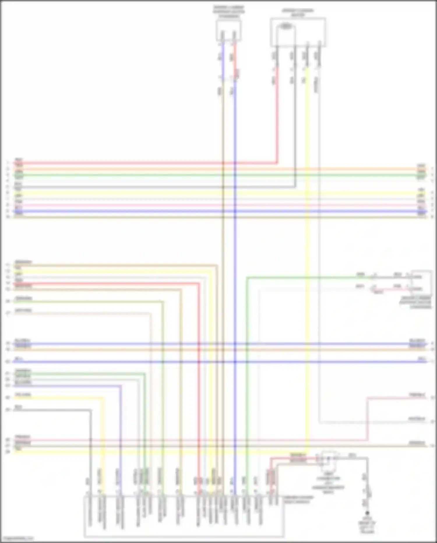 Sorento Kia IV facelift (2023-2024): Memory seat circuit, hybrid 14-way (2 of 3)