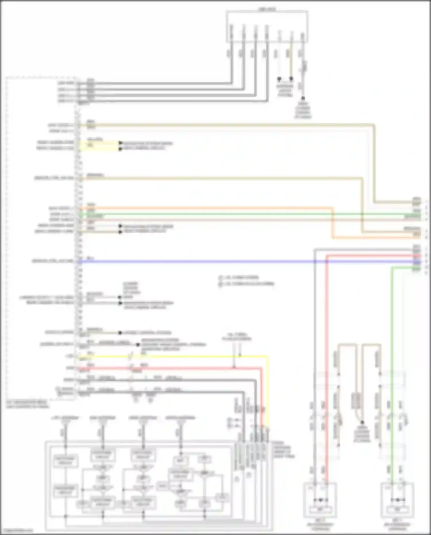Sorento Kia IV facelift (2023-2024): Navigation circuit, hybrid w/ amplifier (1 of 4)
