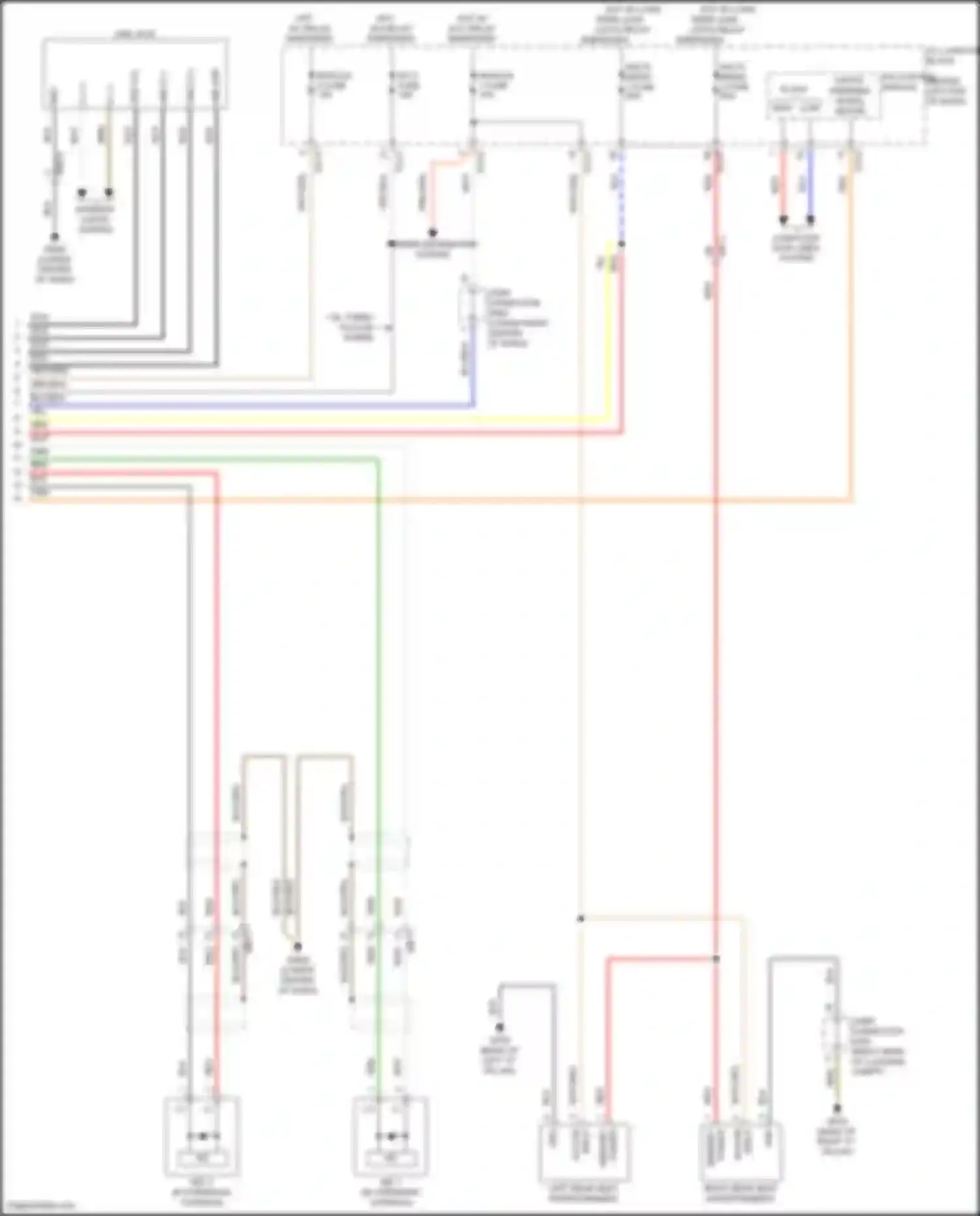 Sorento Kia IV facelift (2023-2024): Navigation circuit, hybrid w/o amplifier (3 of 3)