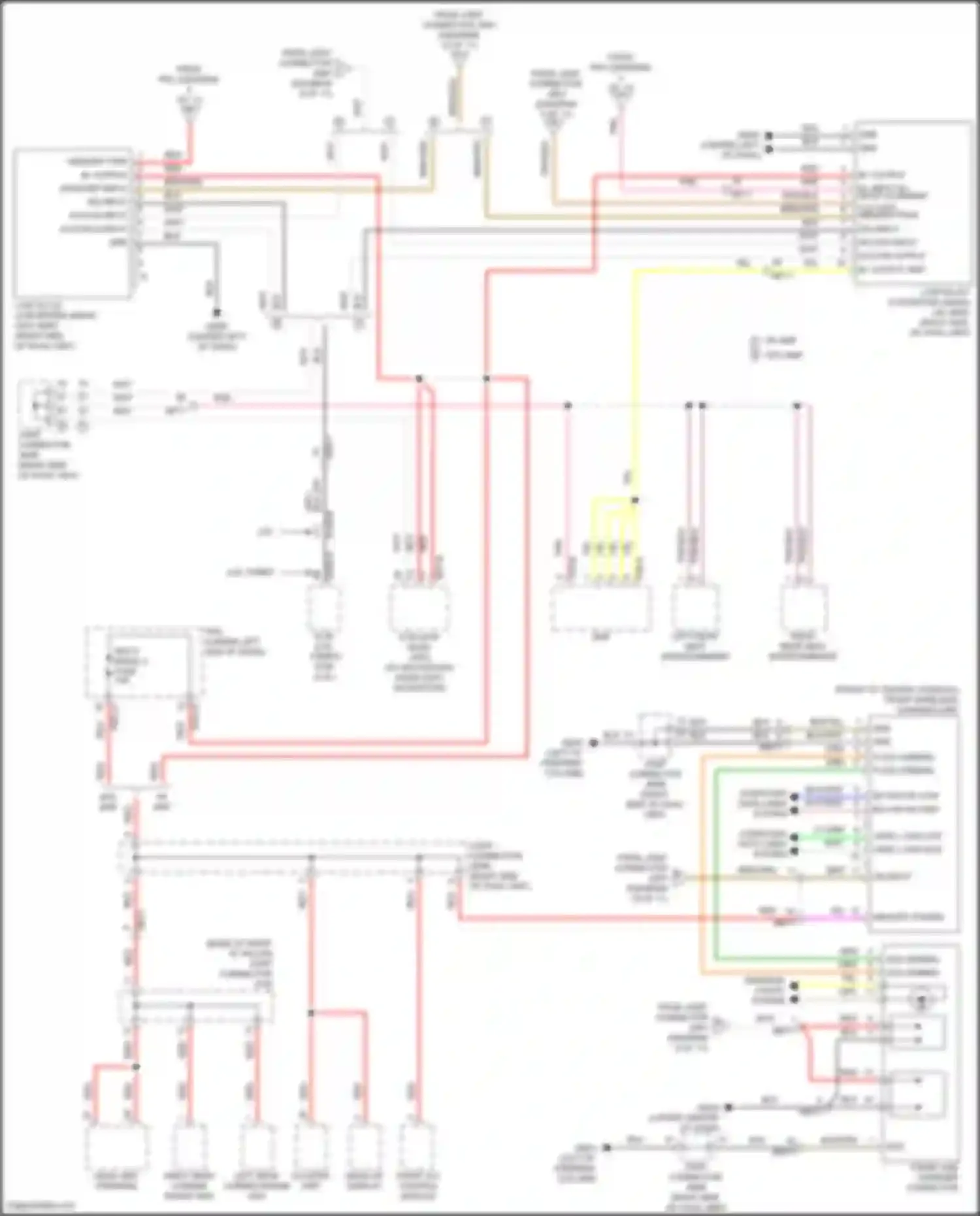 Sorento Kia IV facelift (2023-2024): Power distribution circuit, except hybrid (9 of 11)