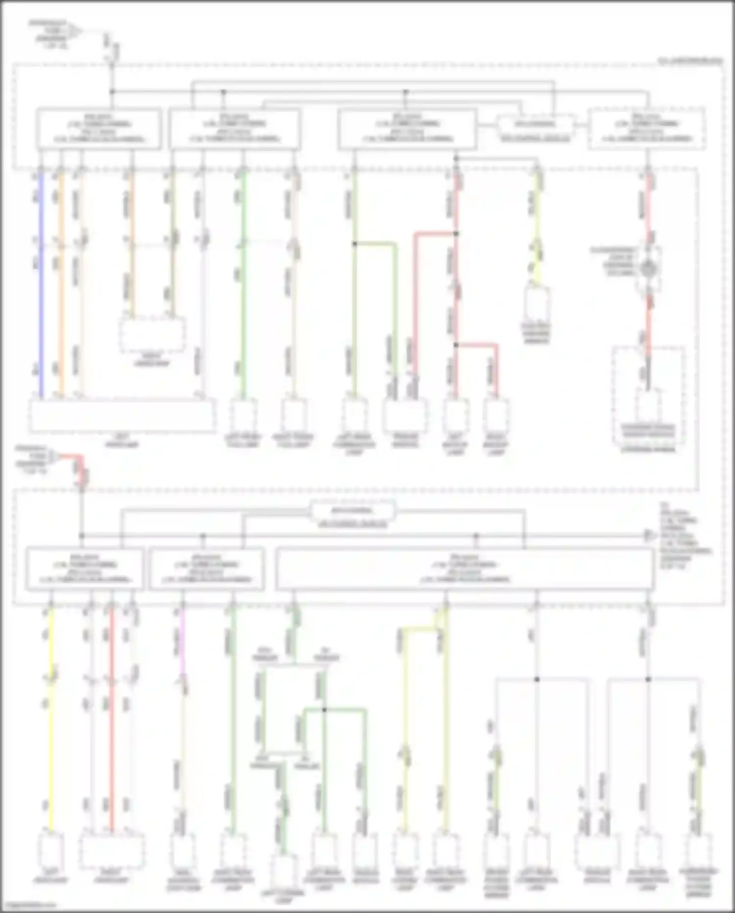 Sorento Kia IV facelift (2023-2024): Power distribution circuit, hybrid (8 of 12)