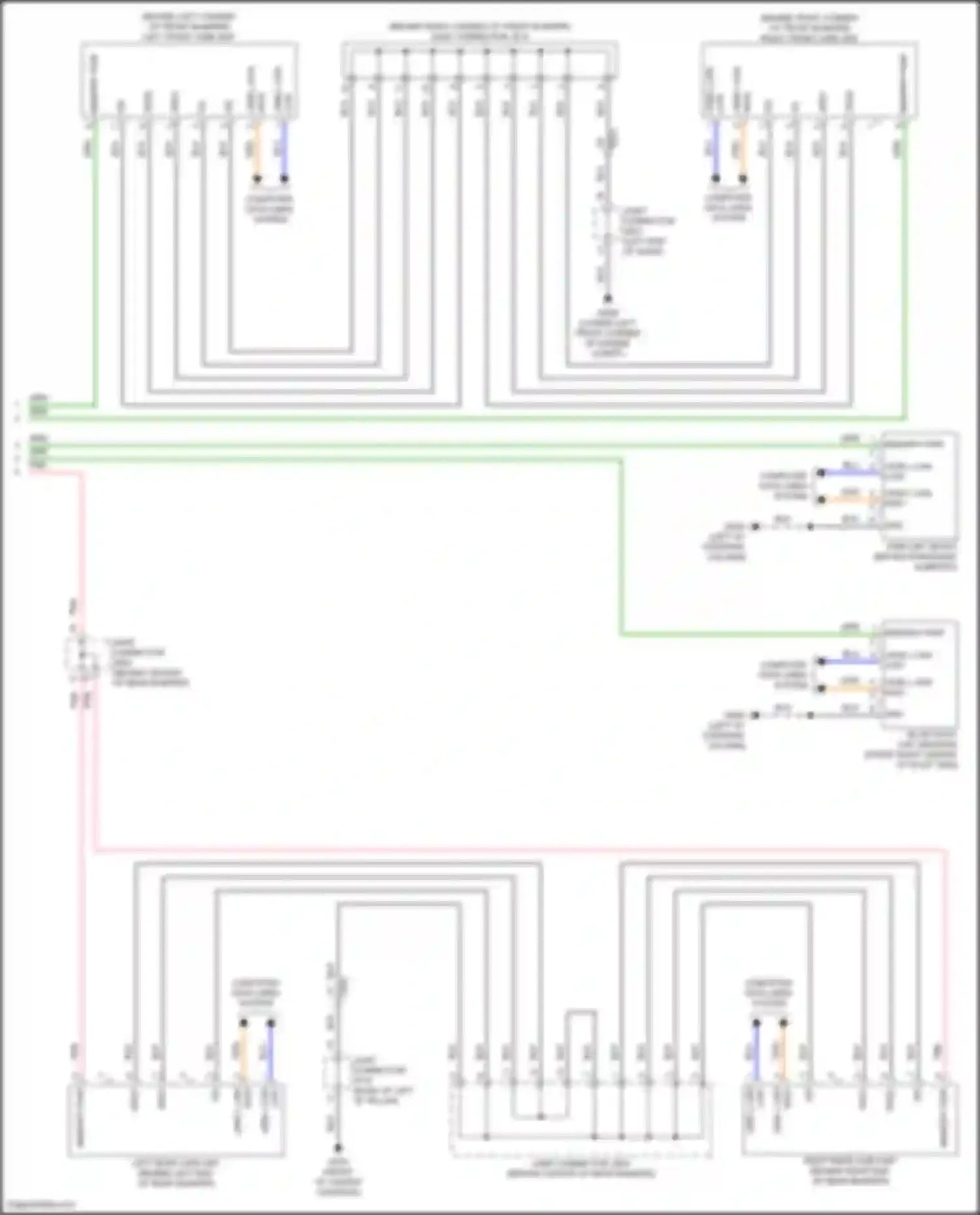 Sorento Kia IV facelift (2023-2024): Power door locks circuit, except hybrid (4 of 4)