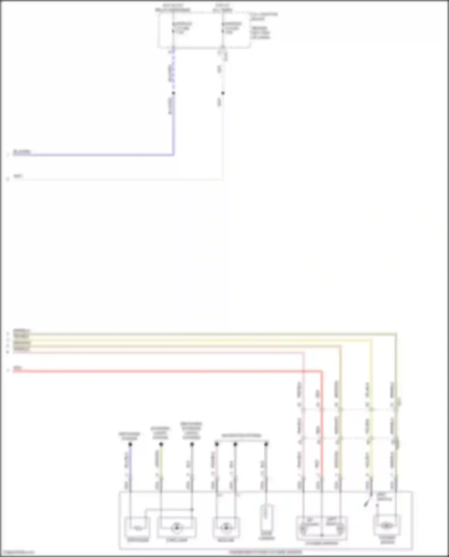 Sorento Kia IV facelift (2023-2024): Power mirrors circuit, hybrid (2 of 2)