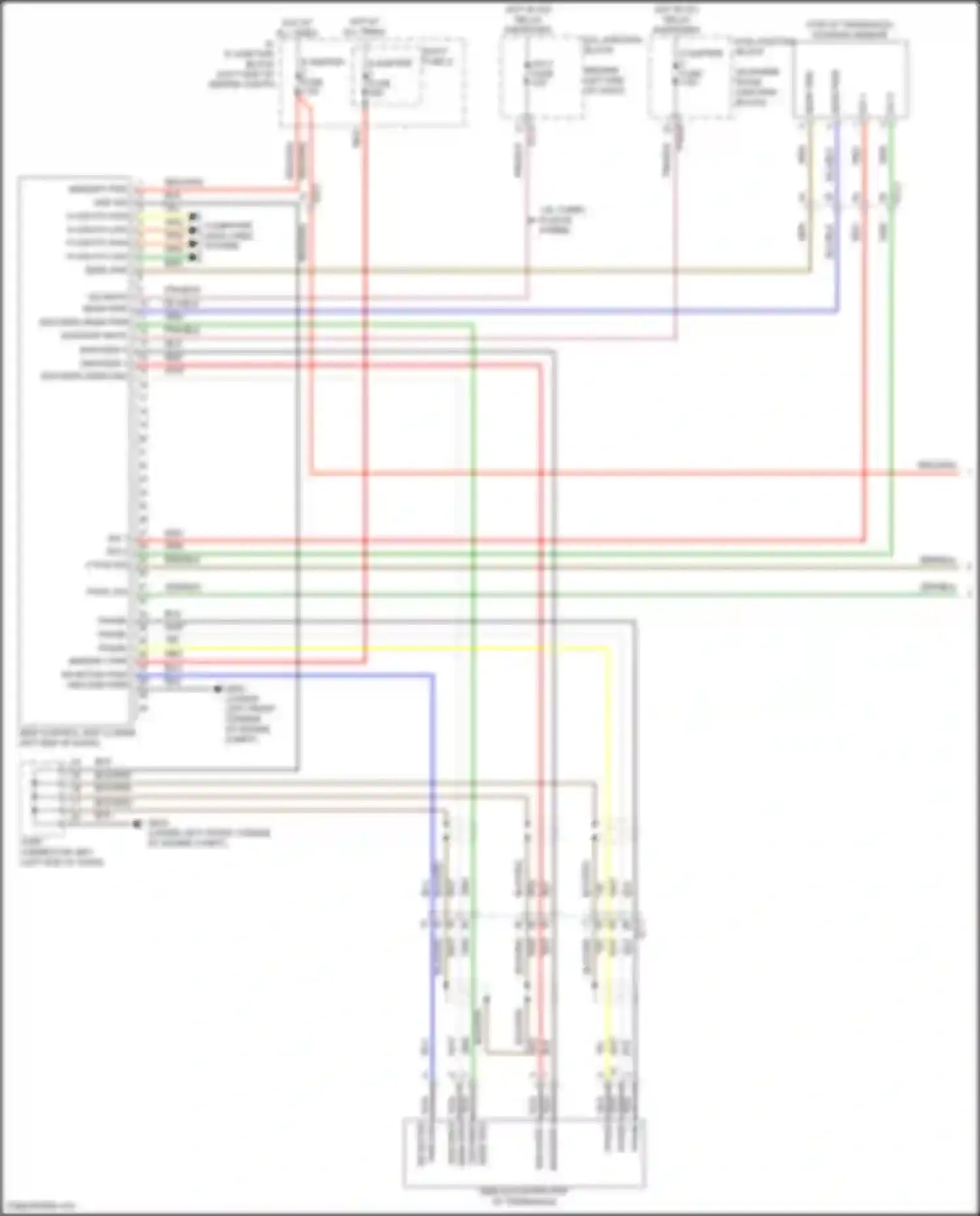 Sorento Kia IV facelift (2023-2024): Shift interlock circuit, hybrid (1 of 2)
