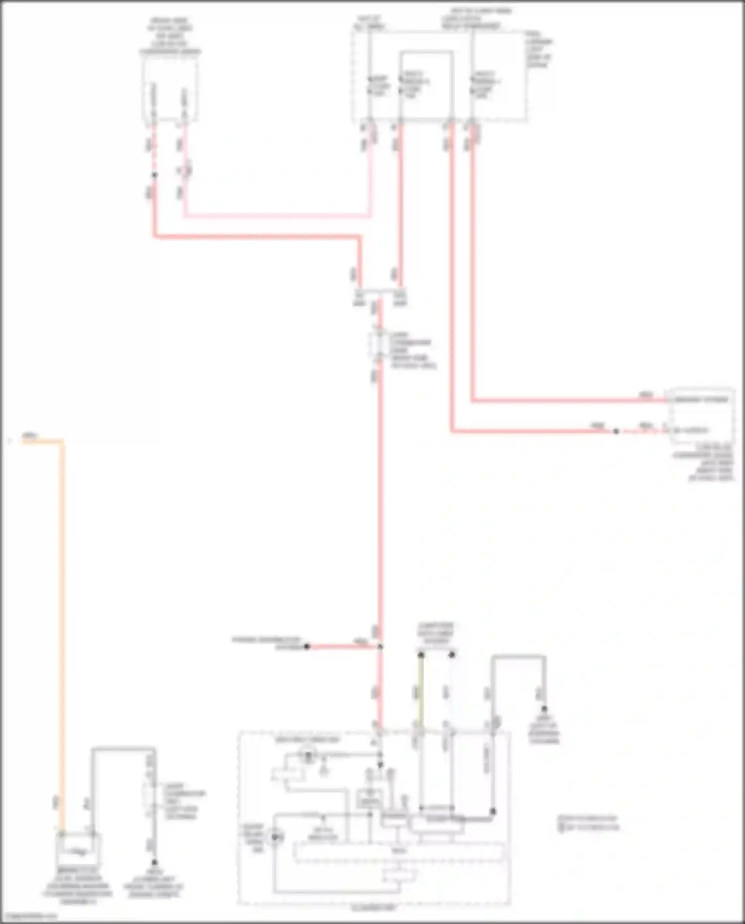 Sorento Kia IV facelift (2023-2024): Chime circuit, except hybrid (3 of 3)