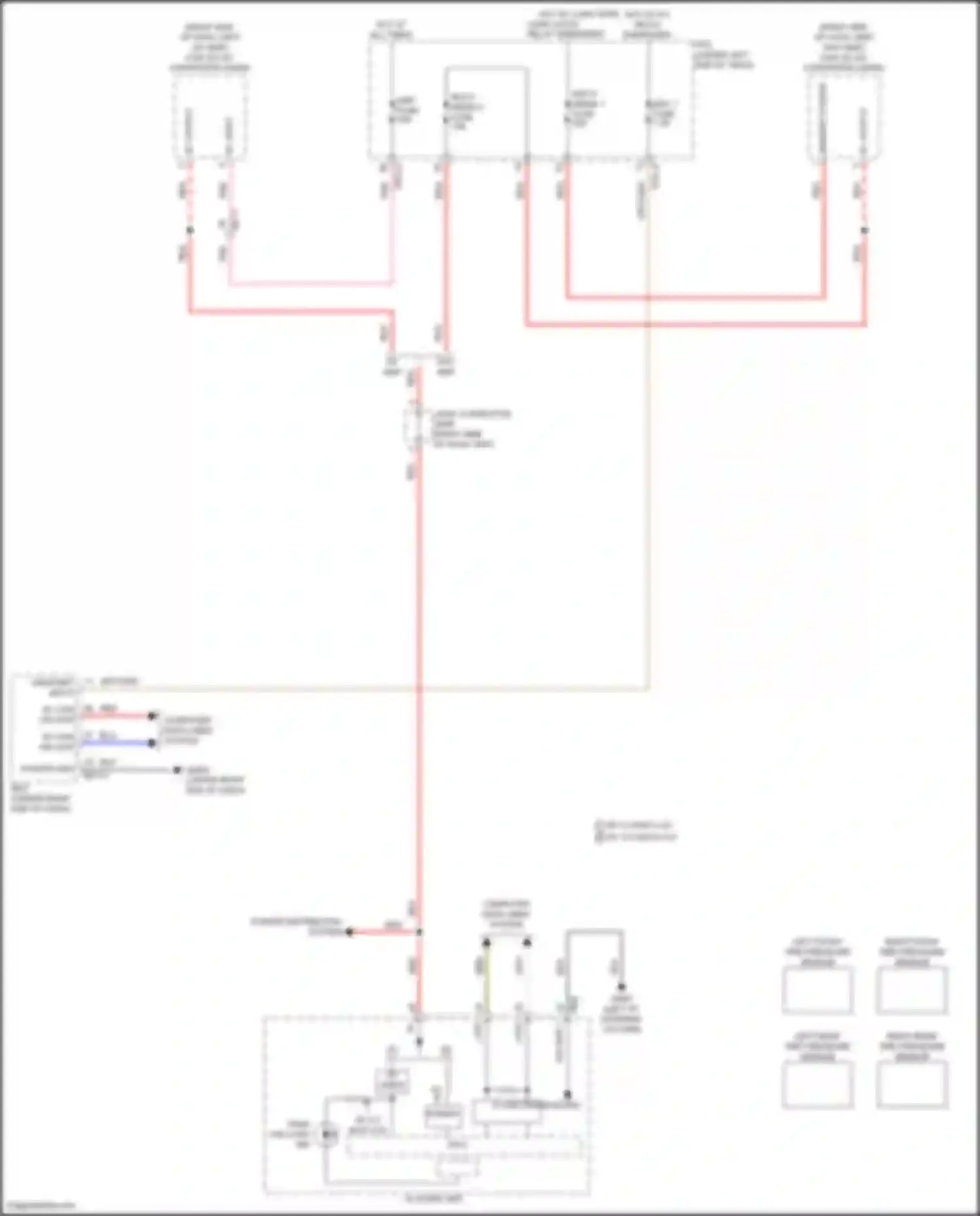 Sorento Kia IV facelift (2023-2024): Tire pressure monitoring circuit, except hybrid
