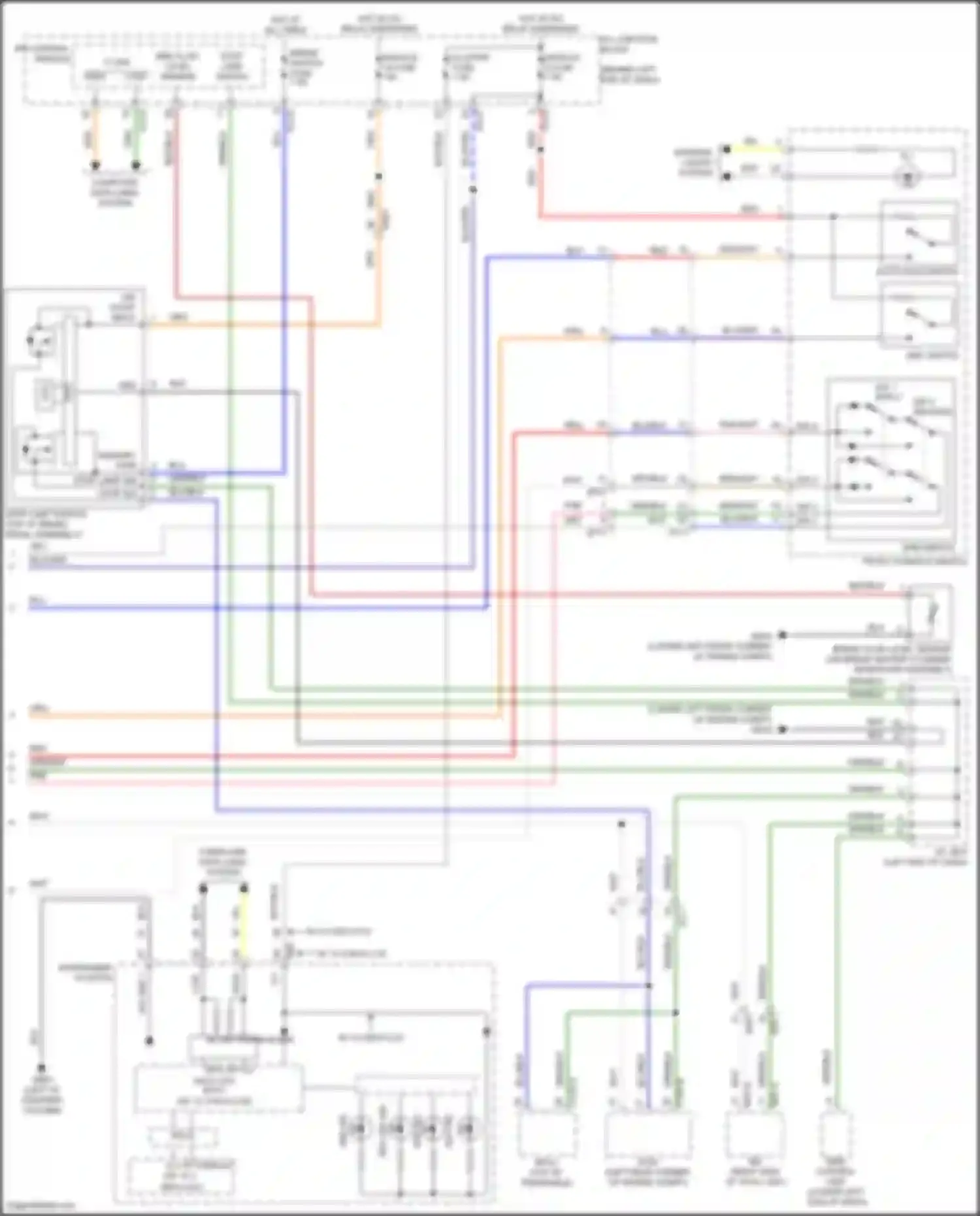 Wiring diagram abs ind. for Kia Sorento IV facelift (2023-2024) (1 of 2)