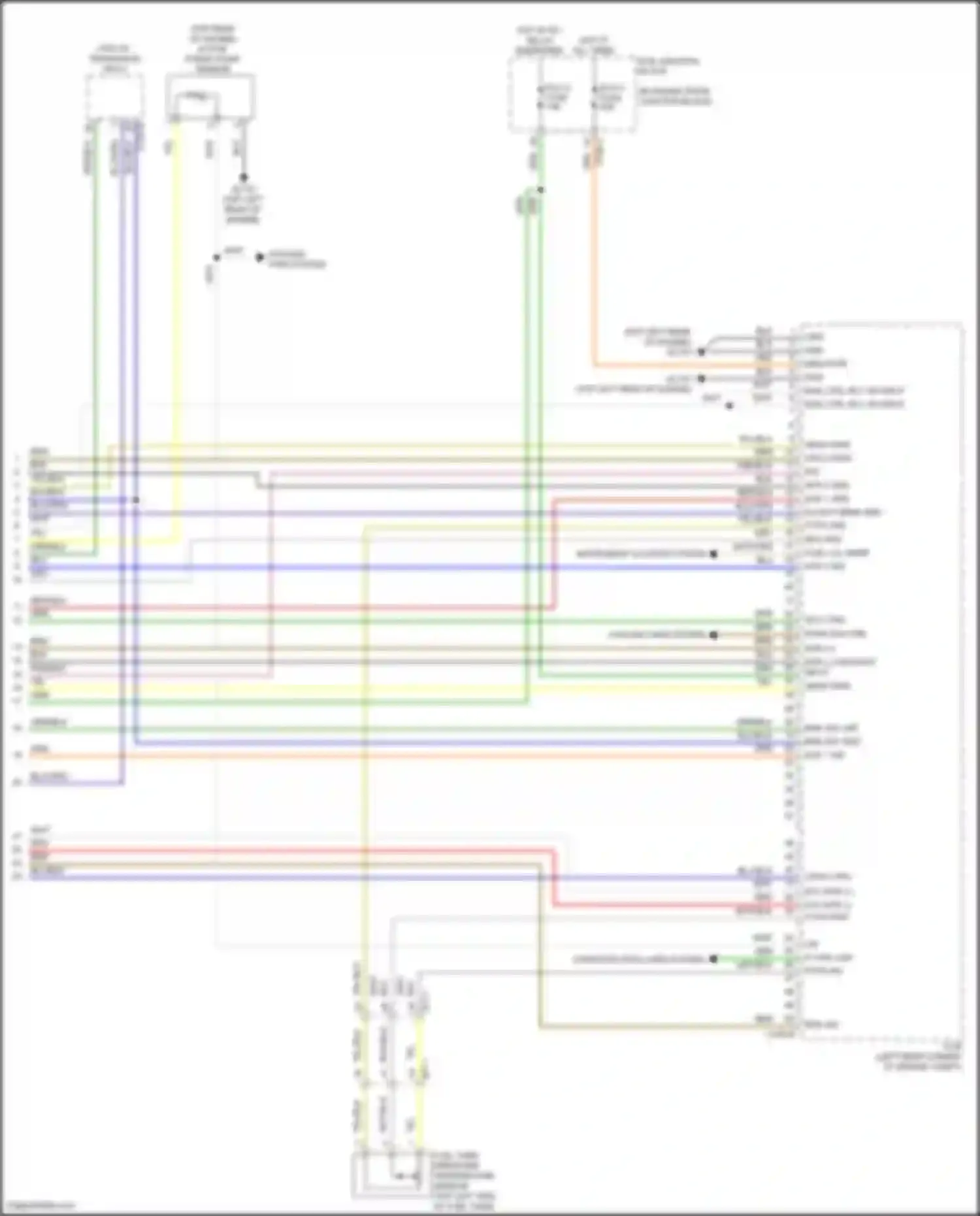 Wiring diagram aps 2 sig for Kia Sorento IV facelift (2023-2024) (3 of 6)