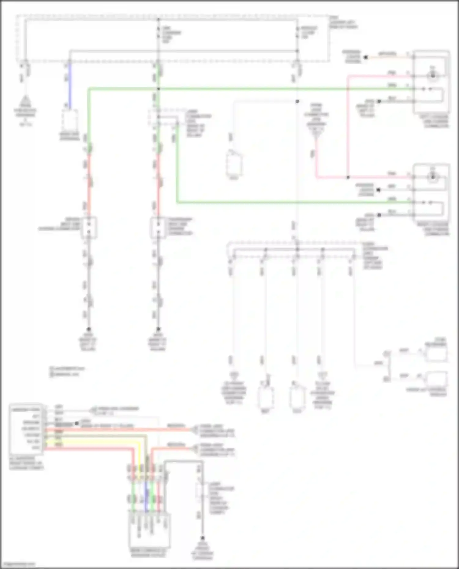 Wiring diagram automatic a/c for Kia Sorento IV facelift (2023-2024) (6 of 12)