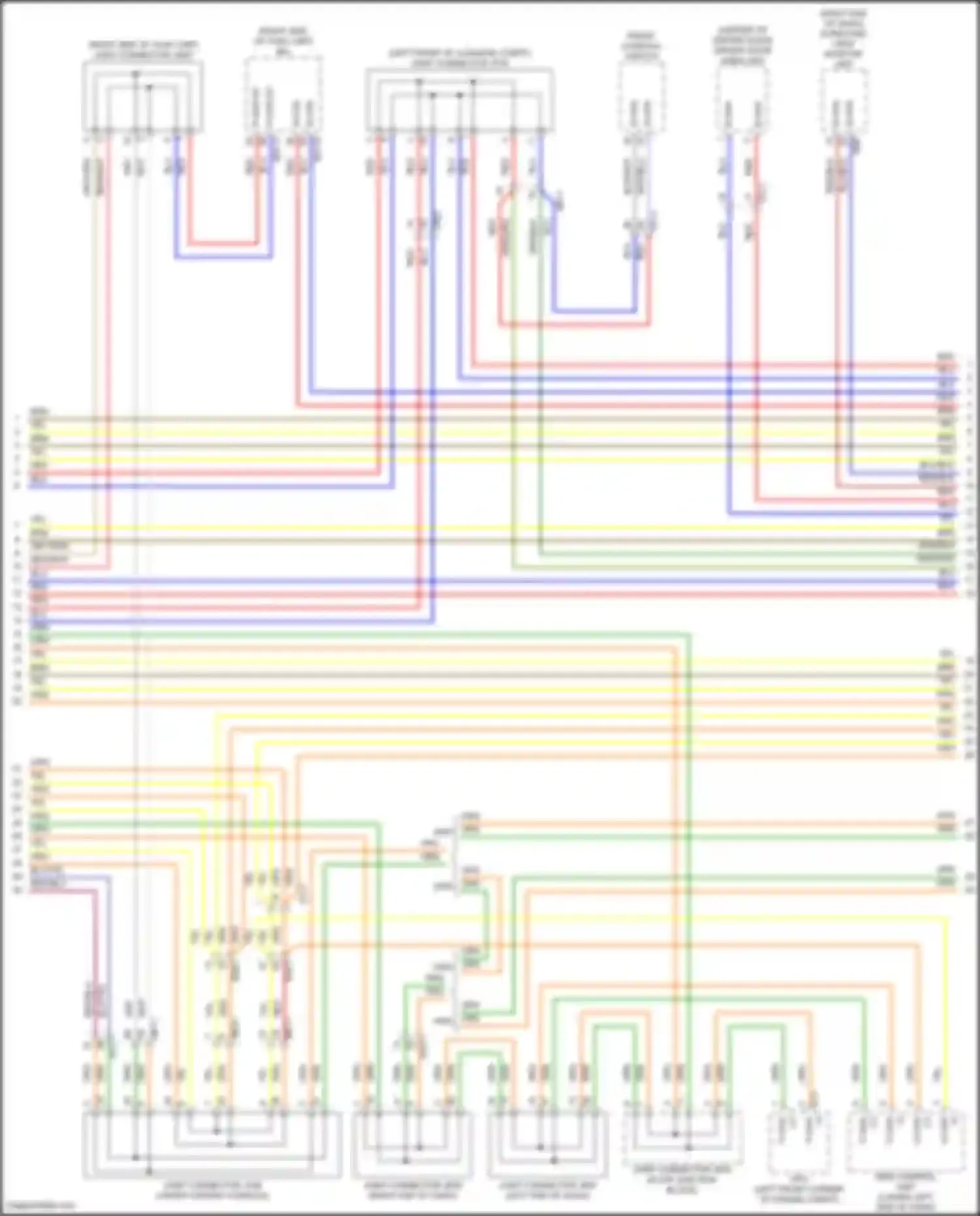 Wiring diagram b-can hi for Kia Sorento IV facelift (2023-2024) (3 of 7)