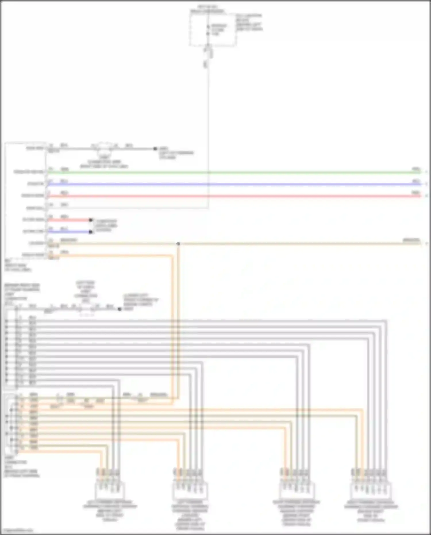Wiring diagram b-can low for Kia Sorento IV facelift (2023-2024) (7 of 30)