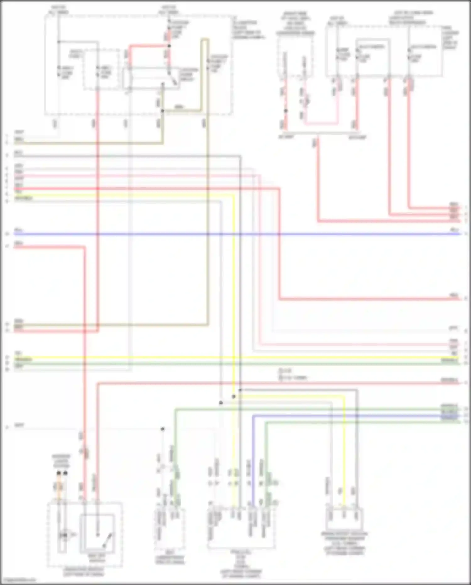 Wiring diagram 'b' output for Kia Sorento IV facelift (2023-2024) (1 of 25)