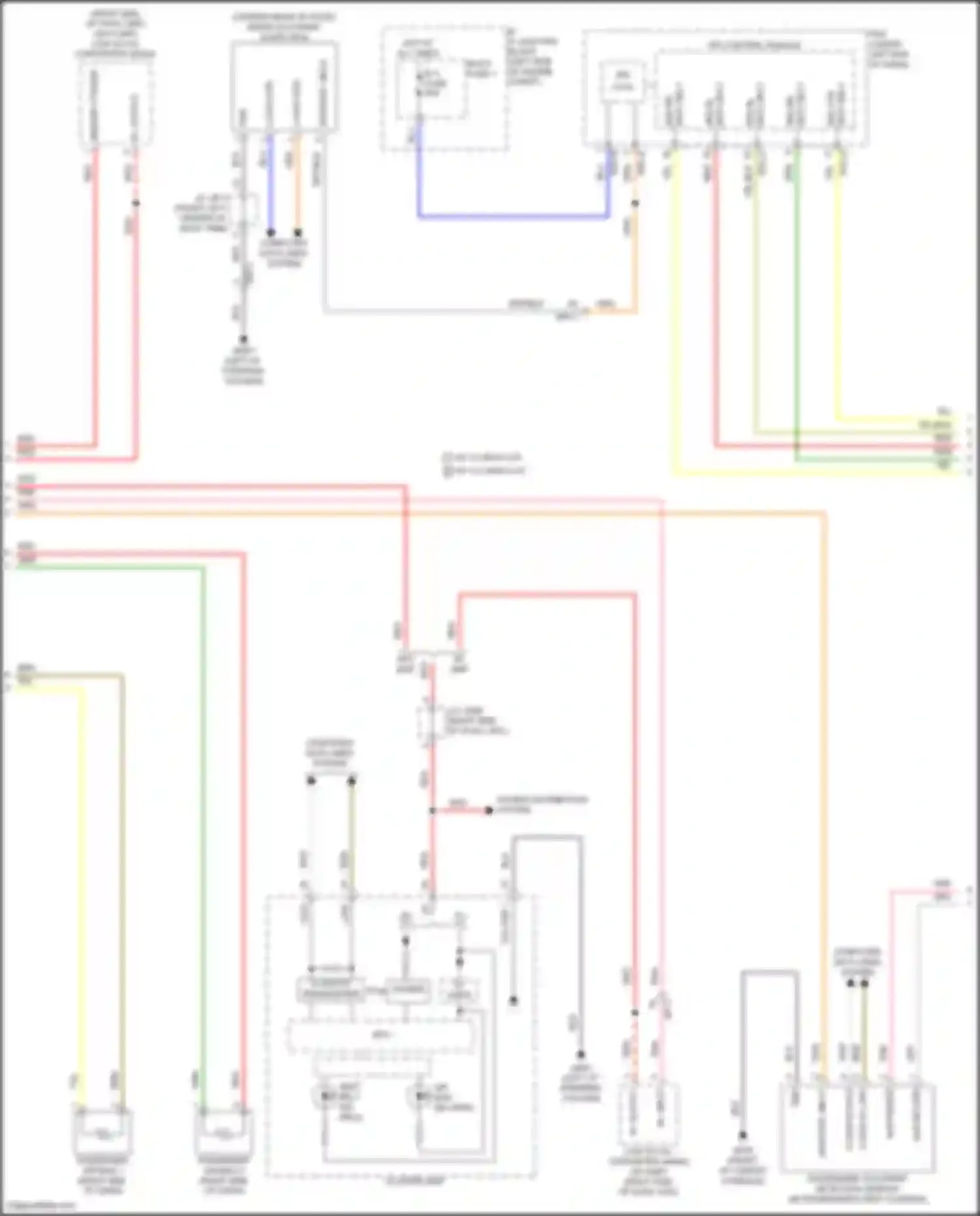 Wiring diagram b+1 fuse for Kia Sorento IV facelift (2023-2024) (9 of 15)