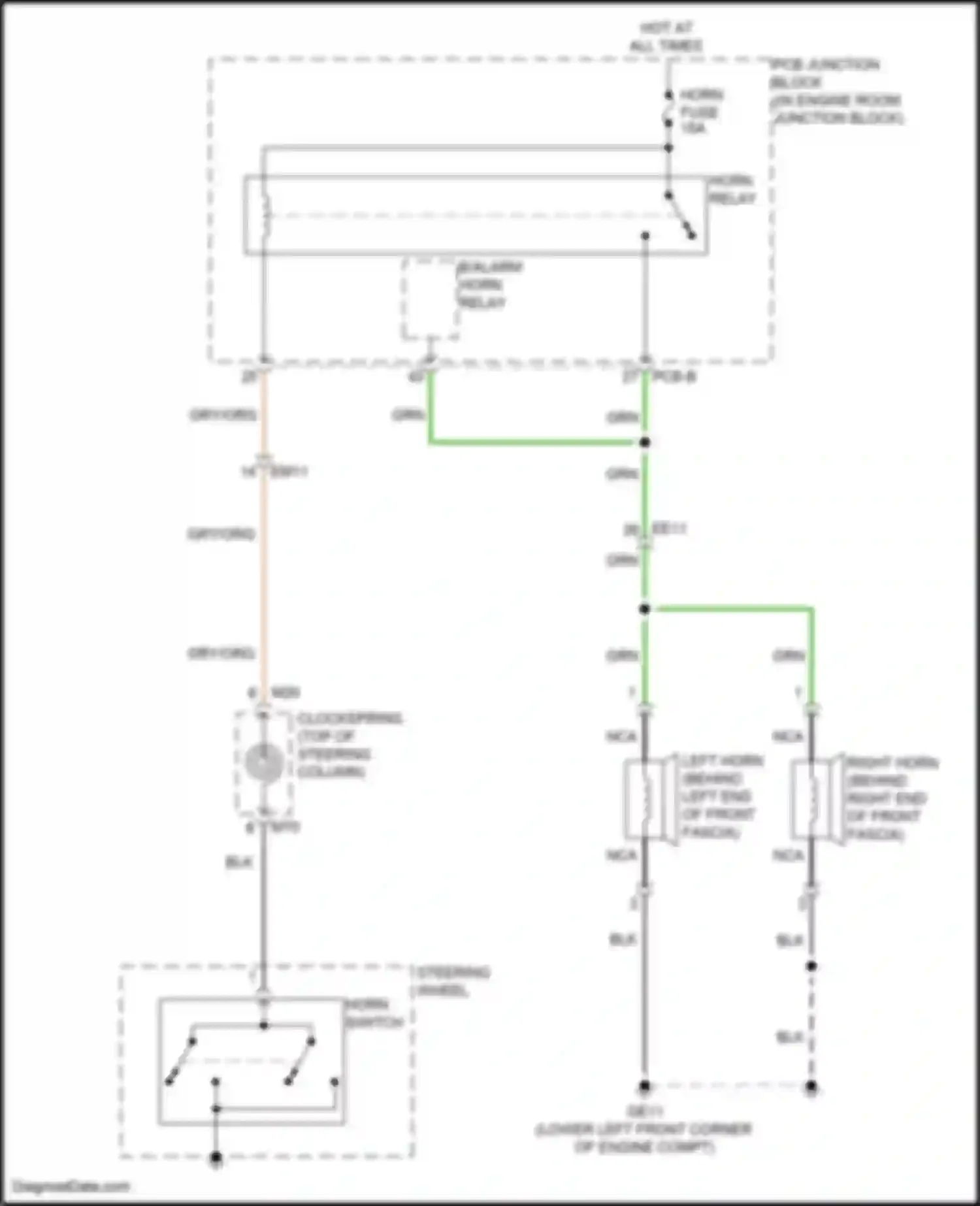 Wiring diagram blk for Kia Sorento IV facelift (2023-2024) (48 of 407)