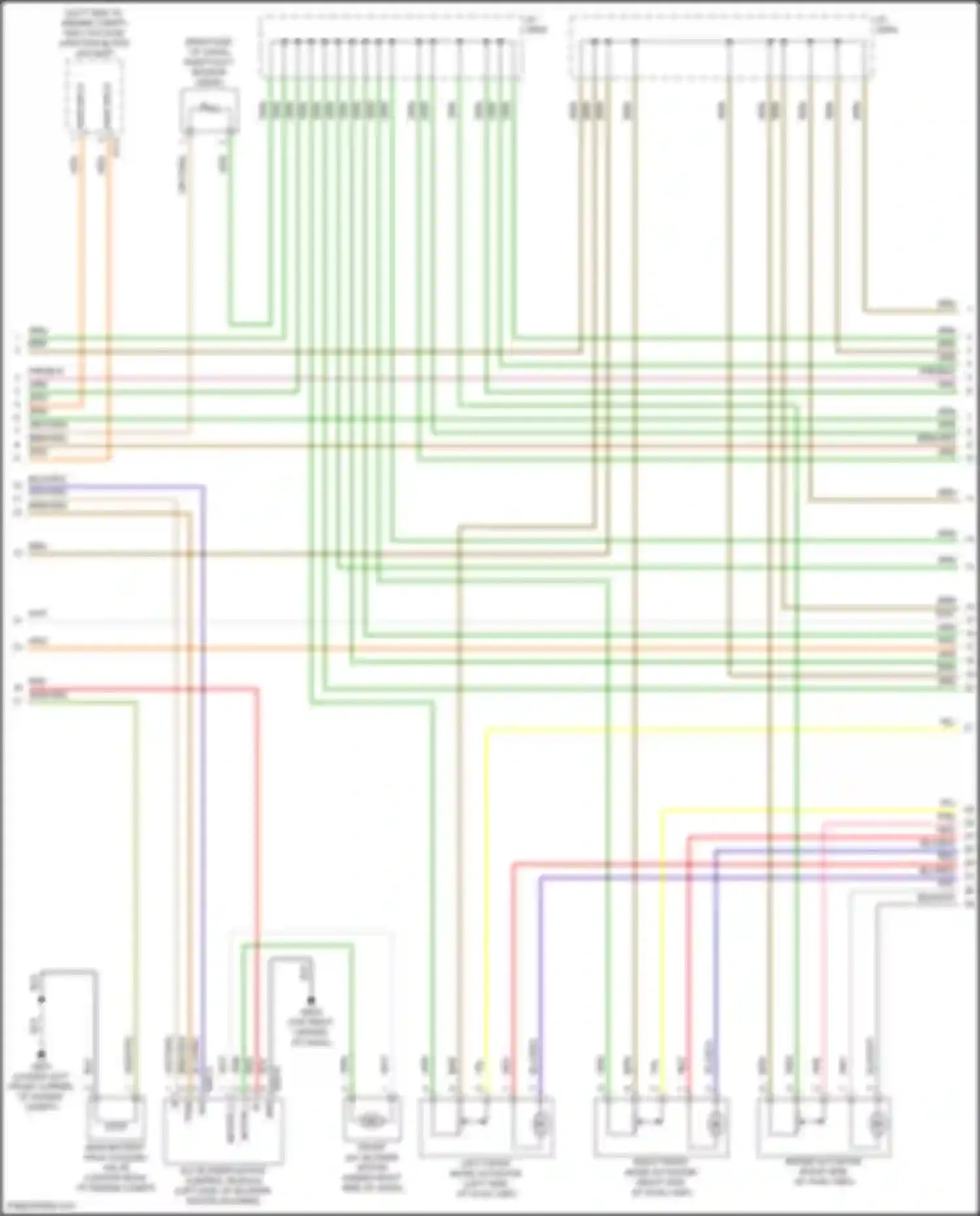 Wiring diagram blu/org for Kia Sorento IV facelift (2023-2024) (92 of 153)