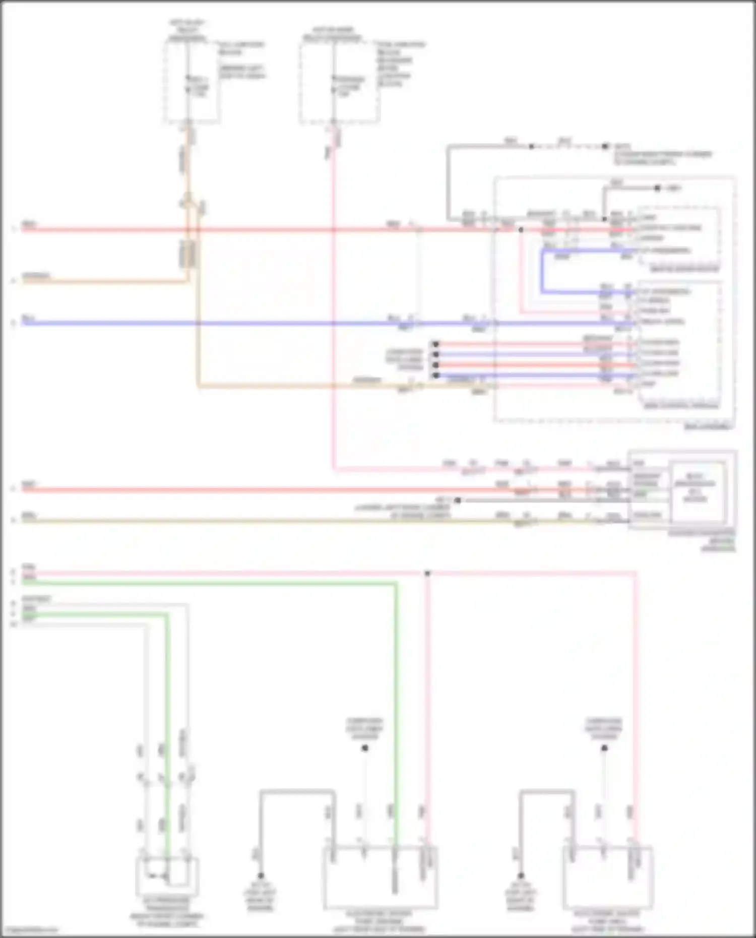 Wiring diagram bms control module for Kia Sorento IV facelift (2023-2024) (1 of 10)