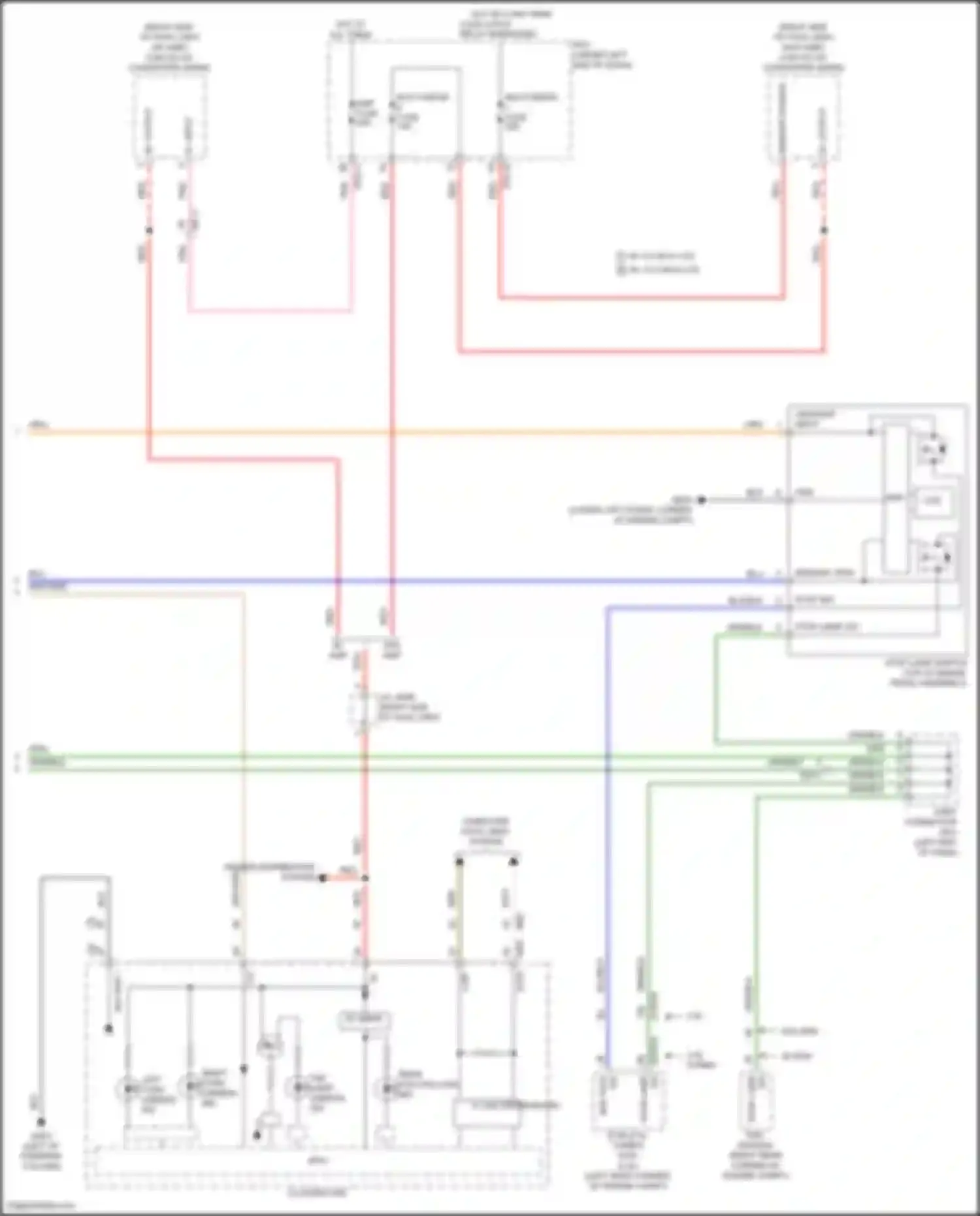 Wiring diagram brk test for Kia Sorento IV facelift (2023-2024) (1 of 1)