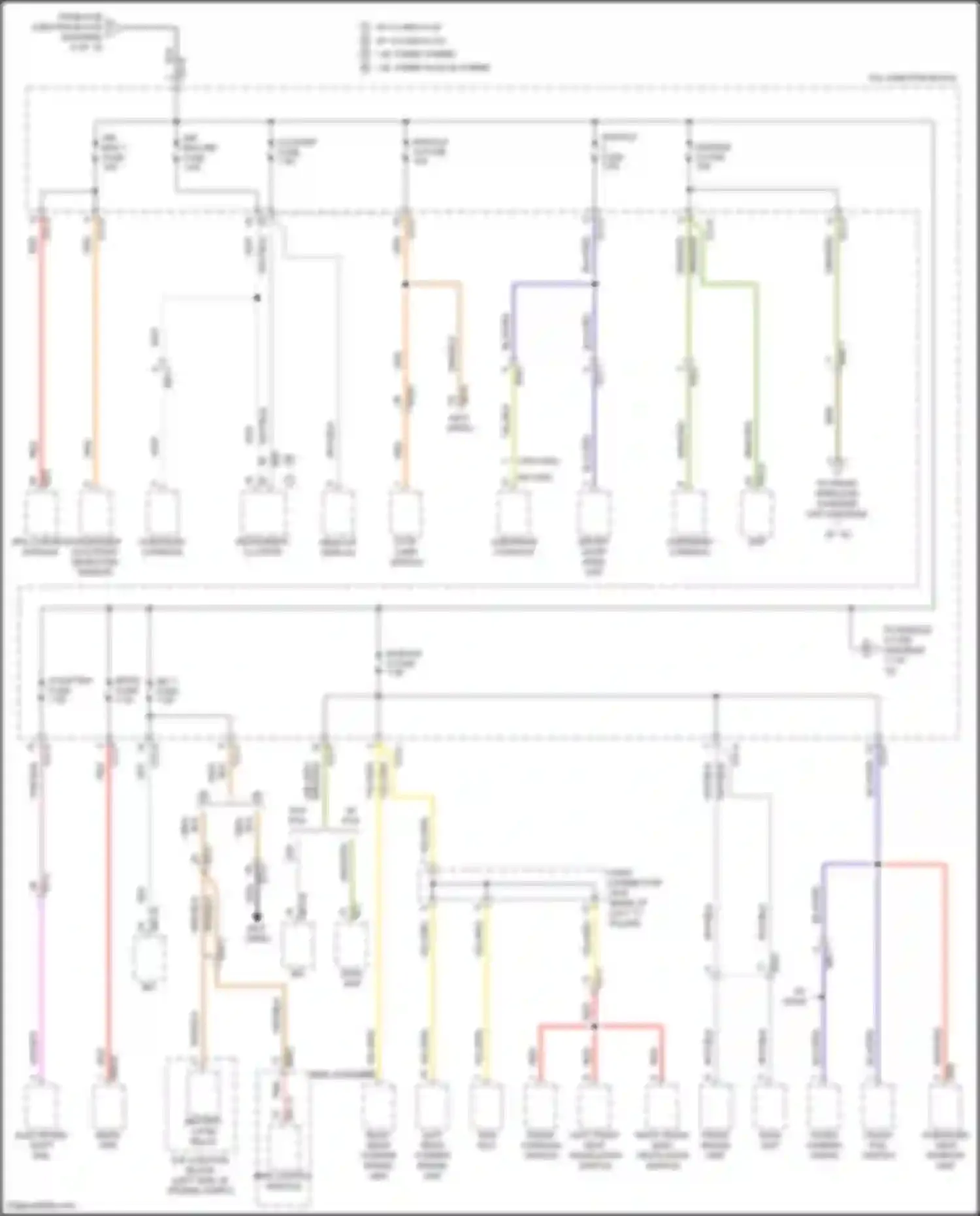 Wiring diagram cluster fuse for Kia Sorento IV facelift (2023-2024) (40 of 50)