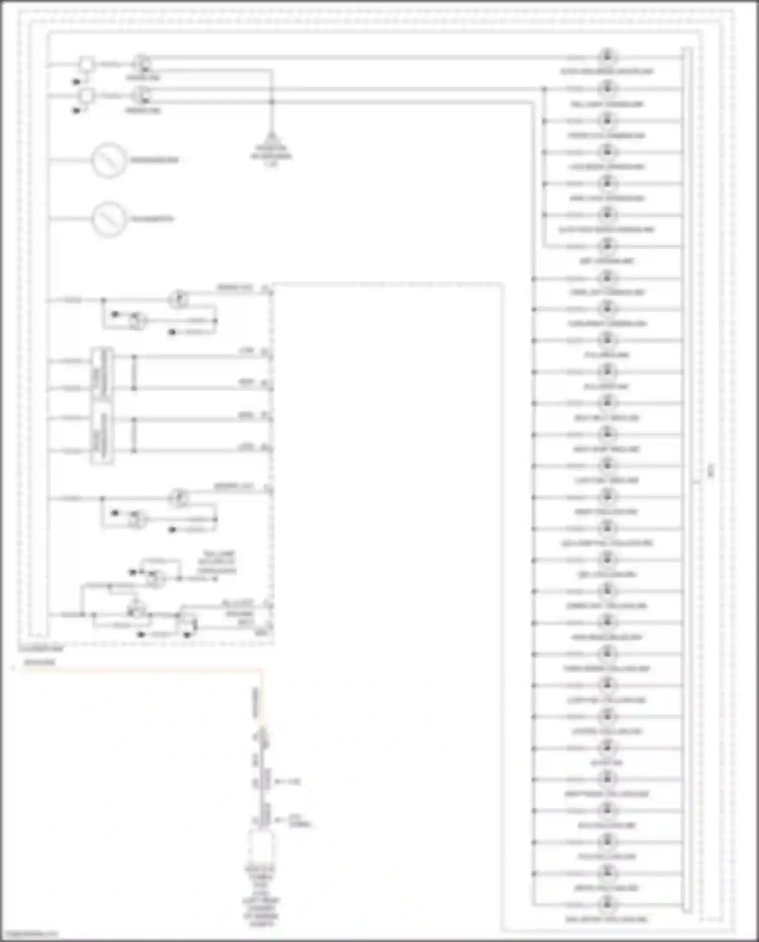 Wiring diagram cluster unit for Kia Sorento IV facelift (2023-2024) (18 of 36)