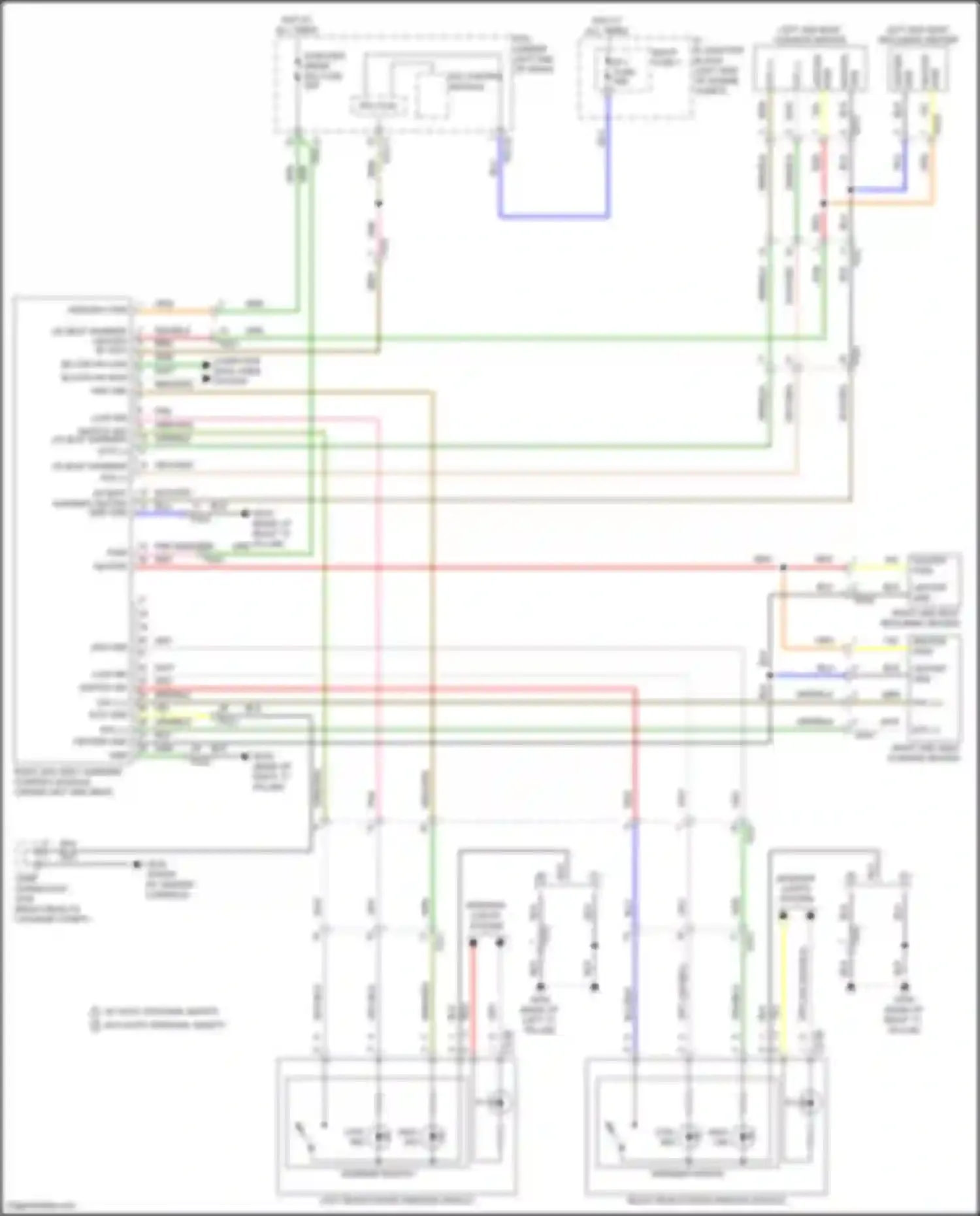 Wiring diagram computer data lines system for Kia Sorento IV facelift (2023-2024) (137 of 238)