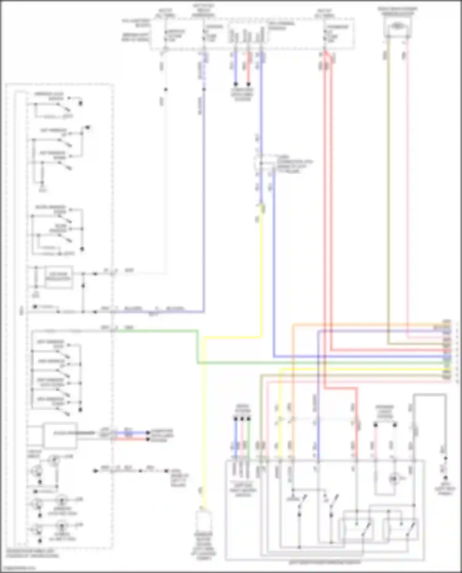 Wiring diagram computer data lines system for Kia Sorento IV facelift (2023-2024) (67 of 238)
