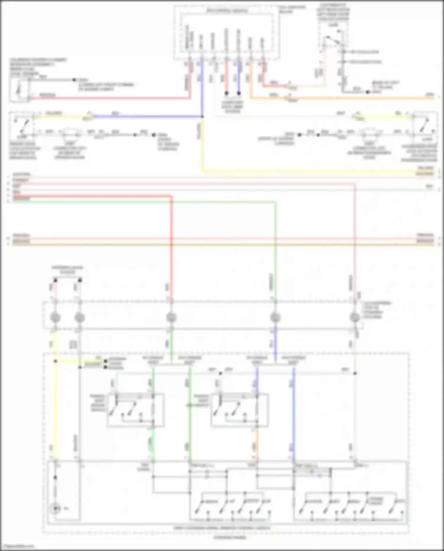 Wiring diagram computer data lines system for Kia Sorento IV facelift (2023-2024) (89 of 238)