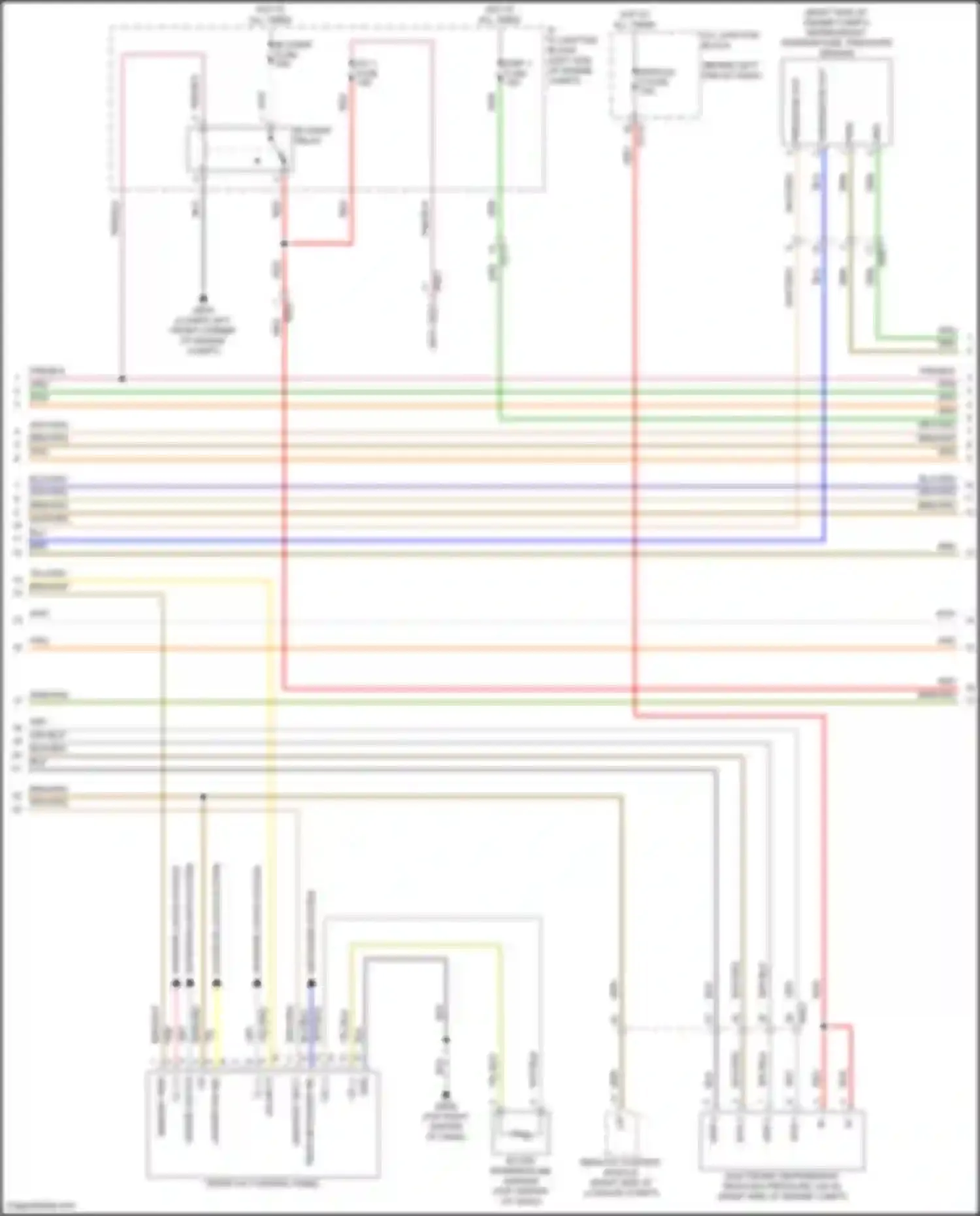Wiring diagram defogger system for Kia Sorento IV facelift (2023-2024) (2 of 7)