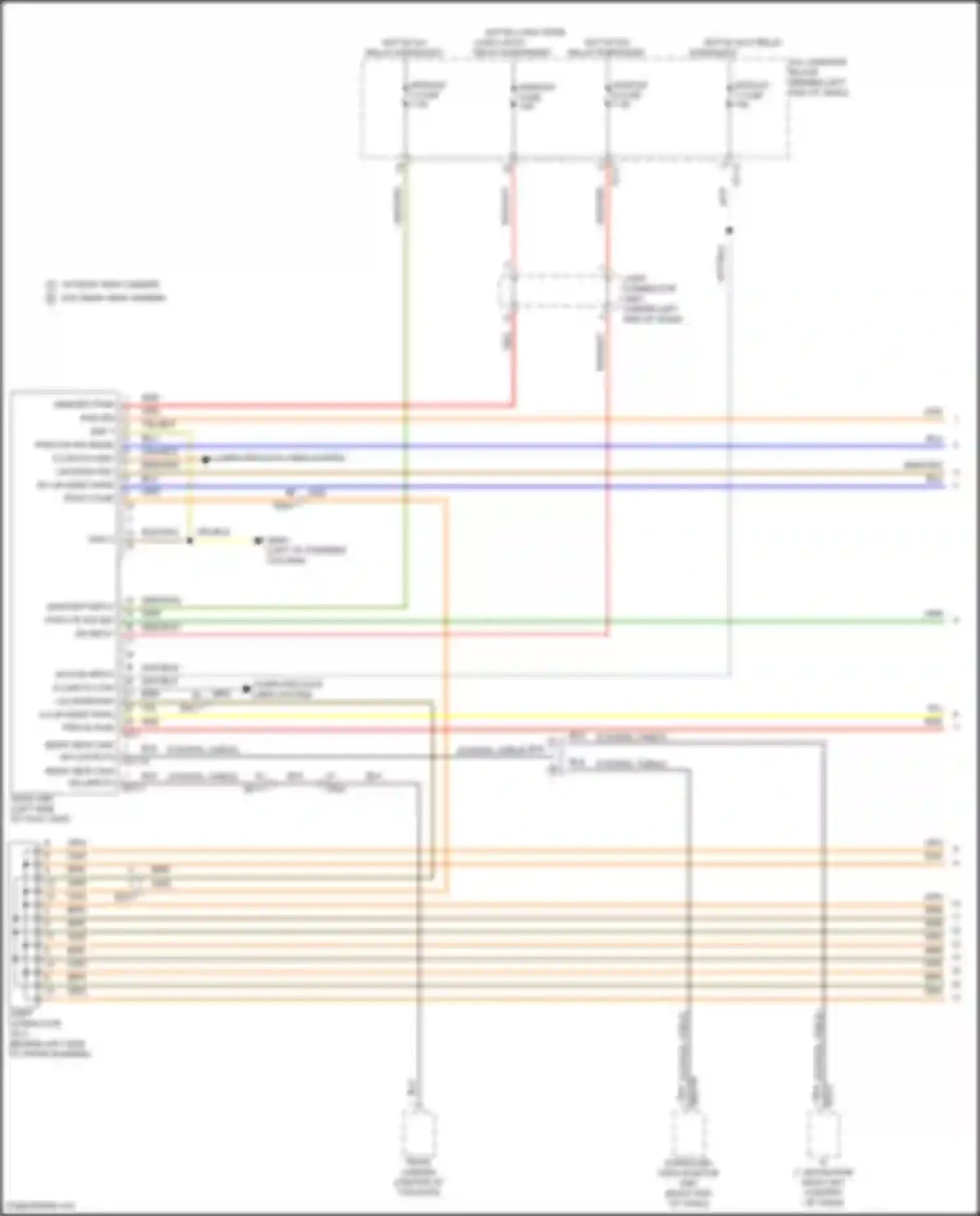 Wiring diagram e-can fd high for Kia Sorento IV facelift (2023-2024) (10 of 14)