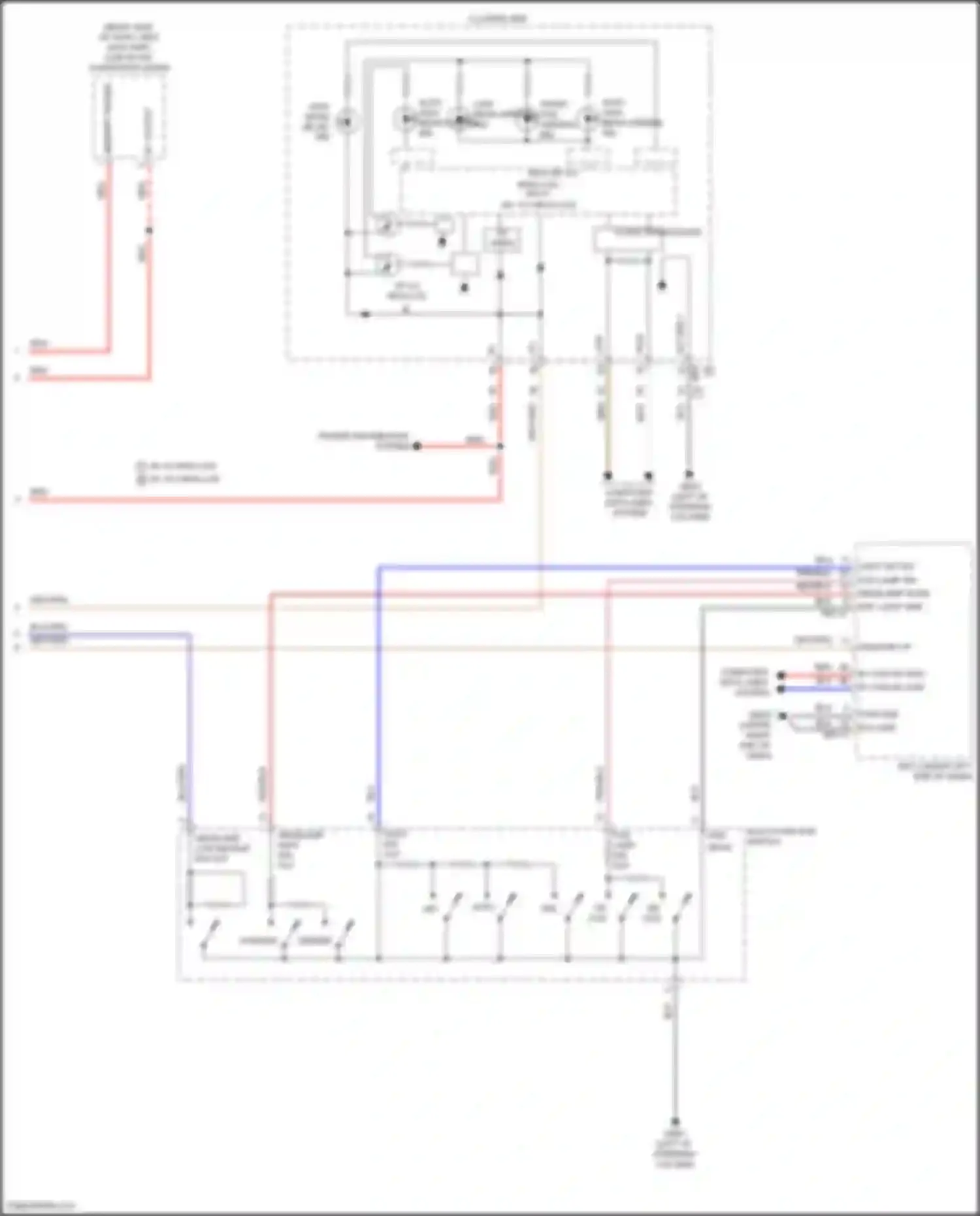 Wiring diagram ecu gnd for Kia Sorento IV facelift (2023-2024) (13 of 15)
