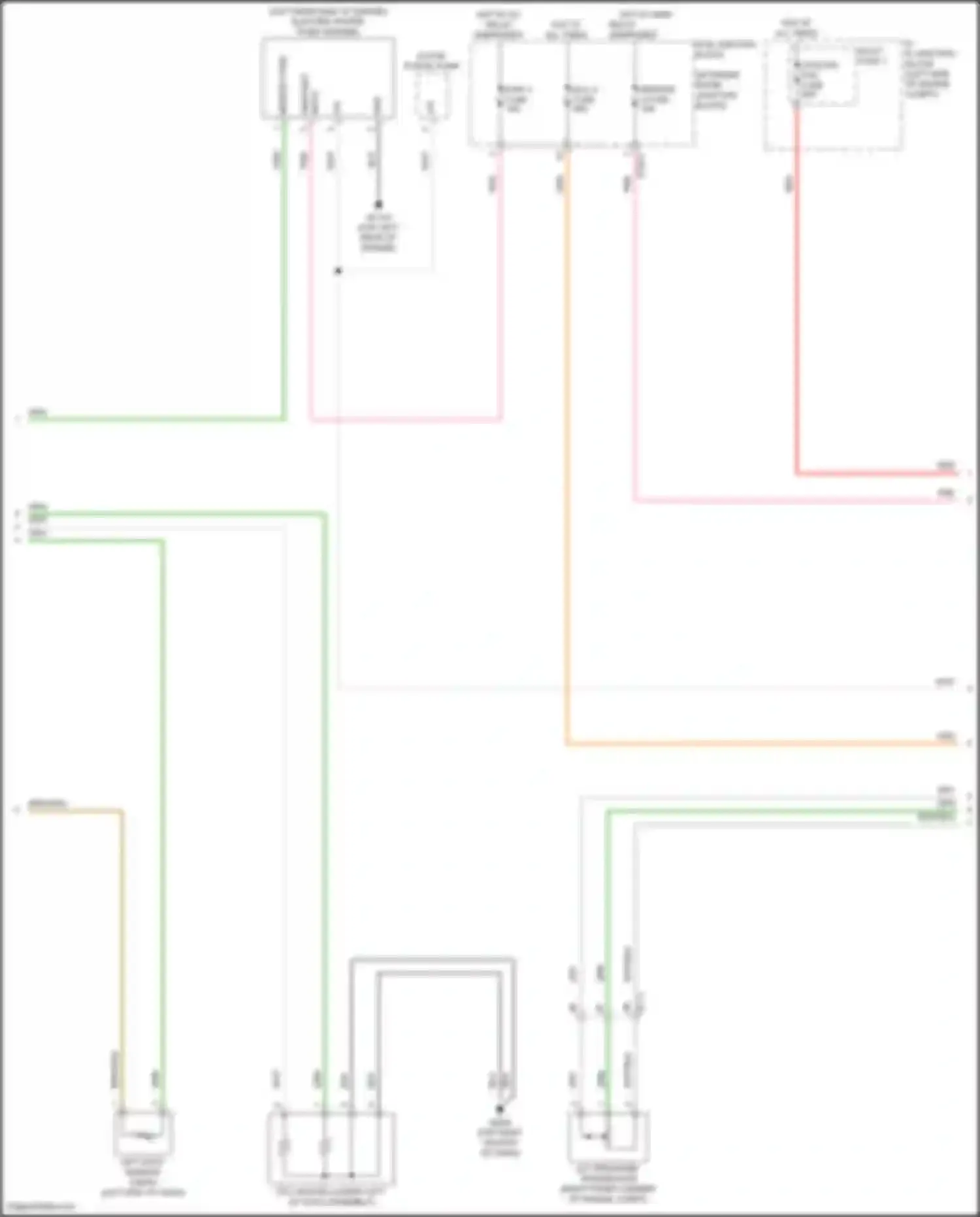 Wiring diagram ewp 2 fuse for Kia Sorento IV facelift (2023-2024) (3 of 5)