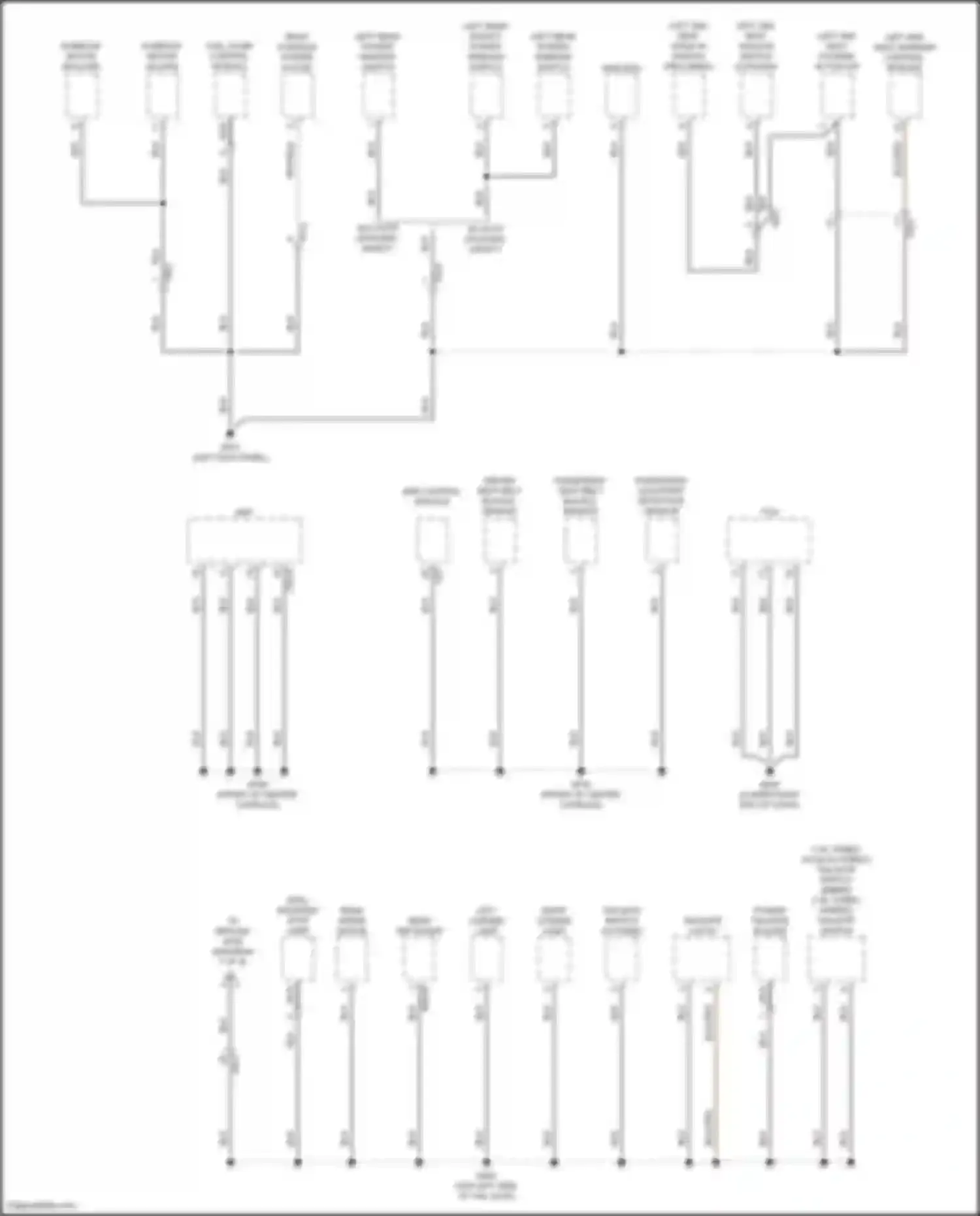 Wiring diagram fuel pump control module for Kia Sorento IV facelift (2023-2024) (3 of 6)