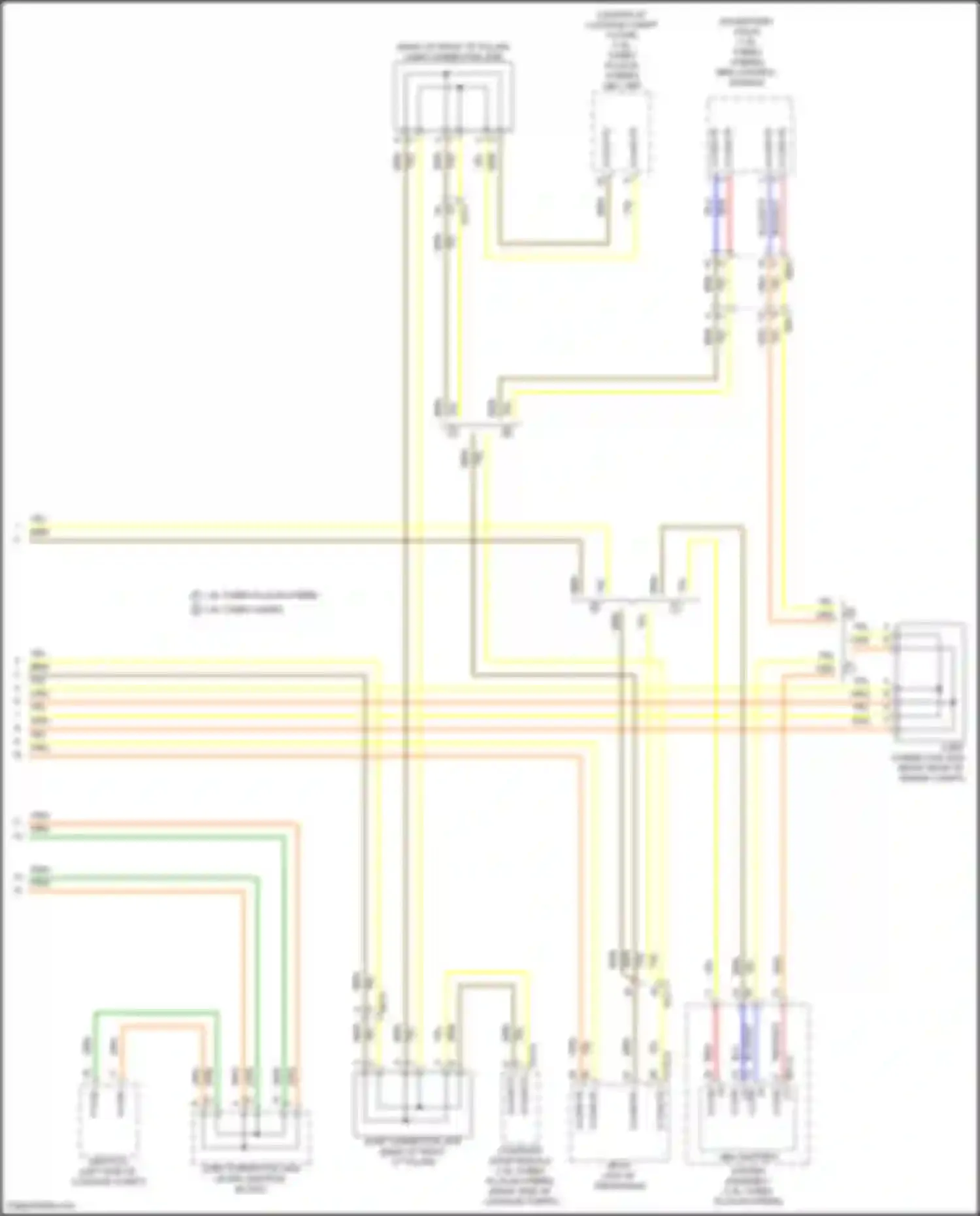 Wiring diagram g-can fd hi for Kia Sorento IV facelift (2023-2024) (1 of 1)