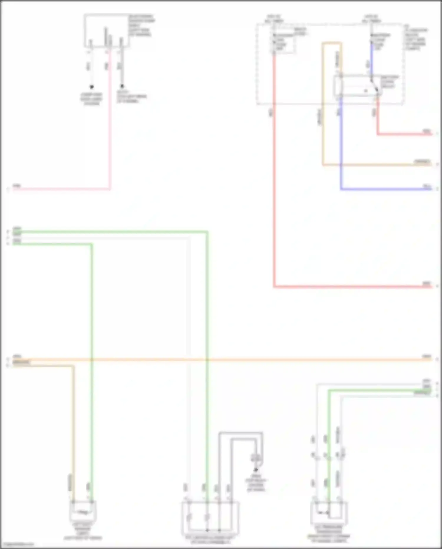 Wiring diagram hot at all times for Kia Sorento IV facelift (2023-2024) (172 of 198)