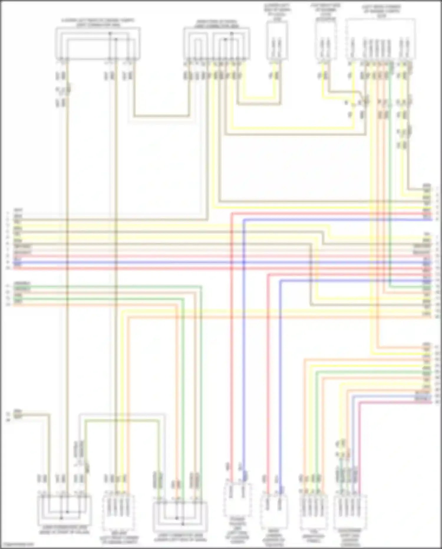 Wiring diagram ieb unit for Kia Sorento IV facelift (2023-2024) (2 of 21)