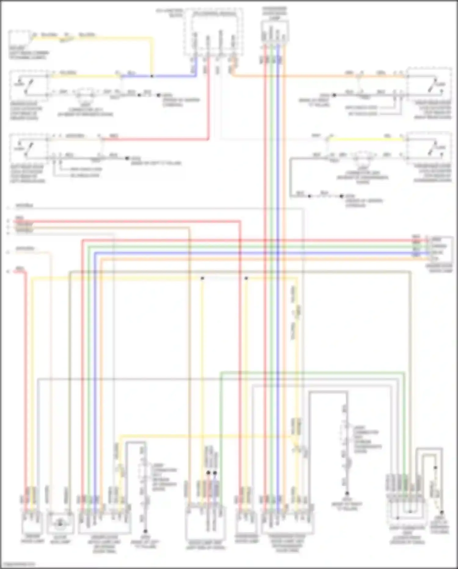 Wiring diagram ips control module for Kia Sorento IV facelift (2023-2024) (6 of 115)