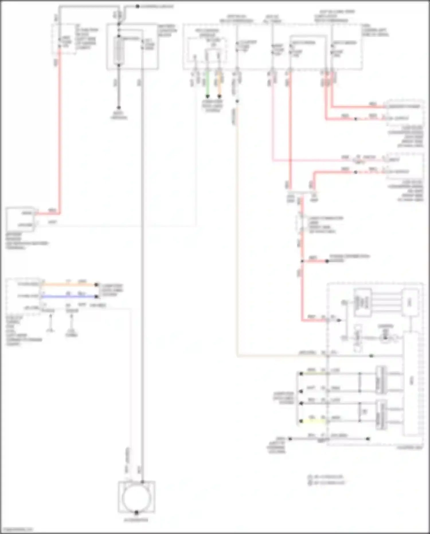 Wiring diagram ips control module for Kia Sorento IV facelift (2023-2024) (94 of 115)
